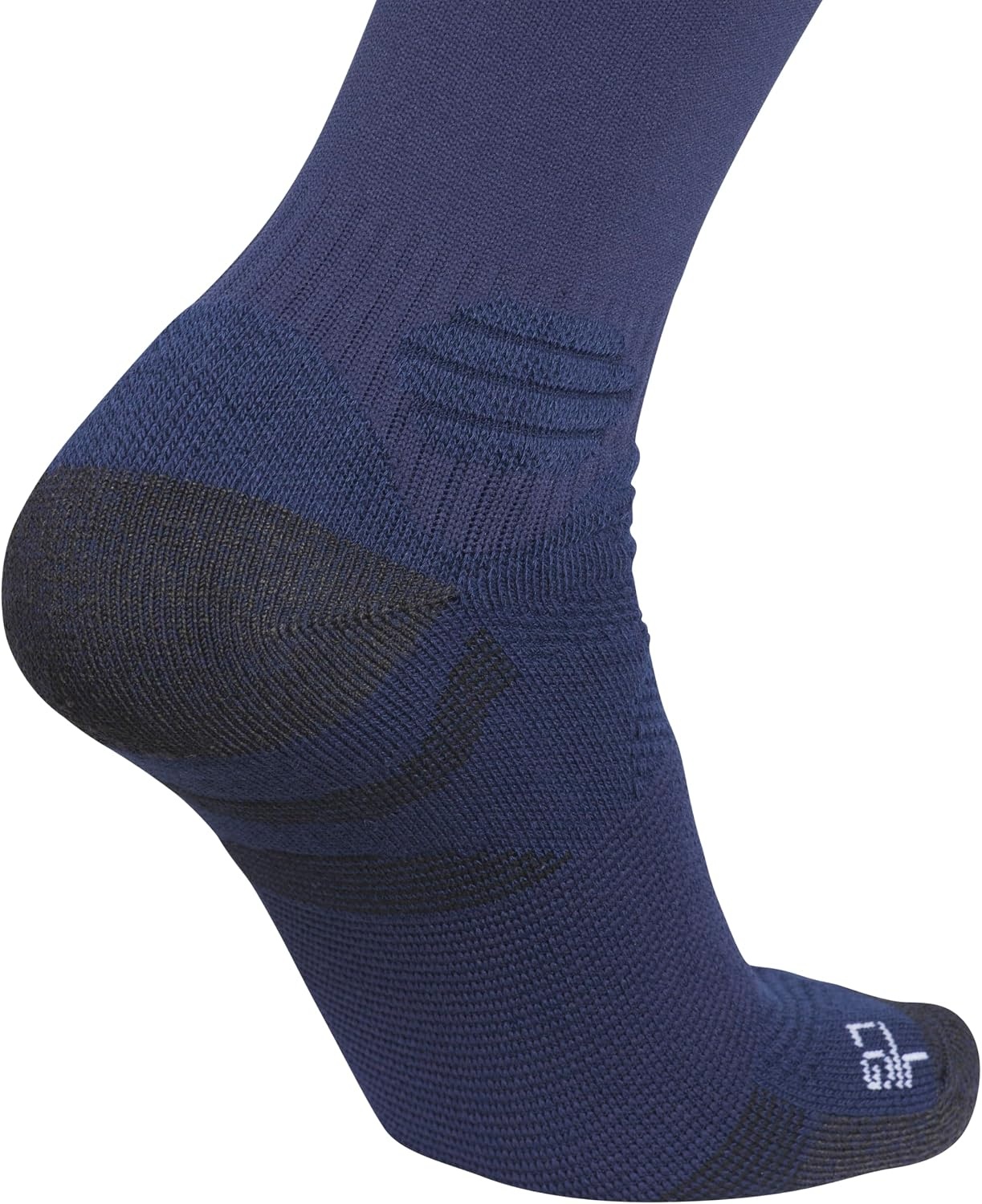 image:imageadidas Dugout OvertheCalf Baseball amp Softball Socks 1 Pair Unisex 1Pack Cushioned Impact Zones Arch amp Ankle Support StayUp Fit LeftRight Fit Game amp Practice ReadyTeam Navy Blue 2WhiteBlack