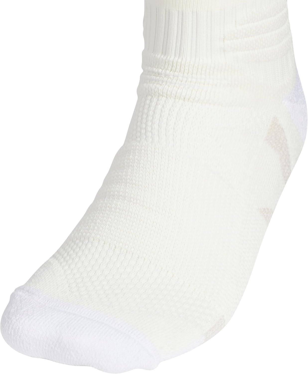 image:imageadidas Dugout OvertheCalf Baseball amp Softball Socks 1 Pair Unisex 1Pack Cushioned Impact Zones Arch amp Ankle Support StayUp Fit LeftRight Fit Game amp Practice ReadyCream WhiteWhiteWonder Beige