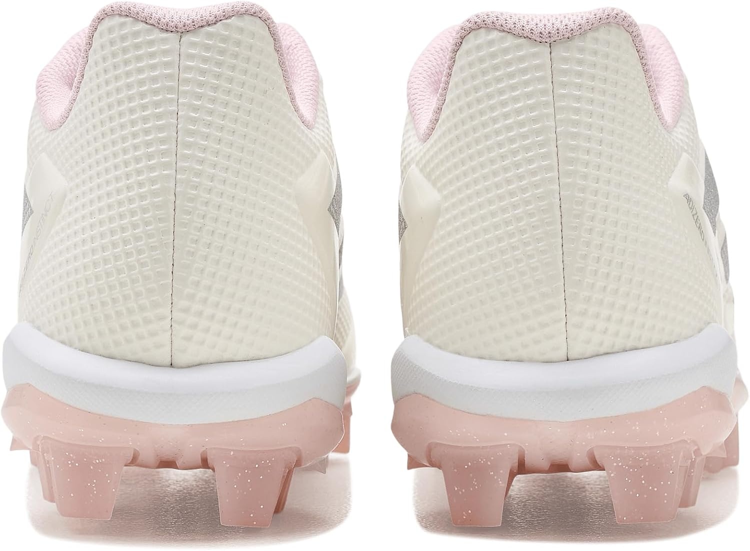image:imageadidas Kids Adizero Instinct 20 Molded Softball ShoeChalk WhiteSilver MetallicClear Pink