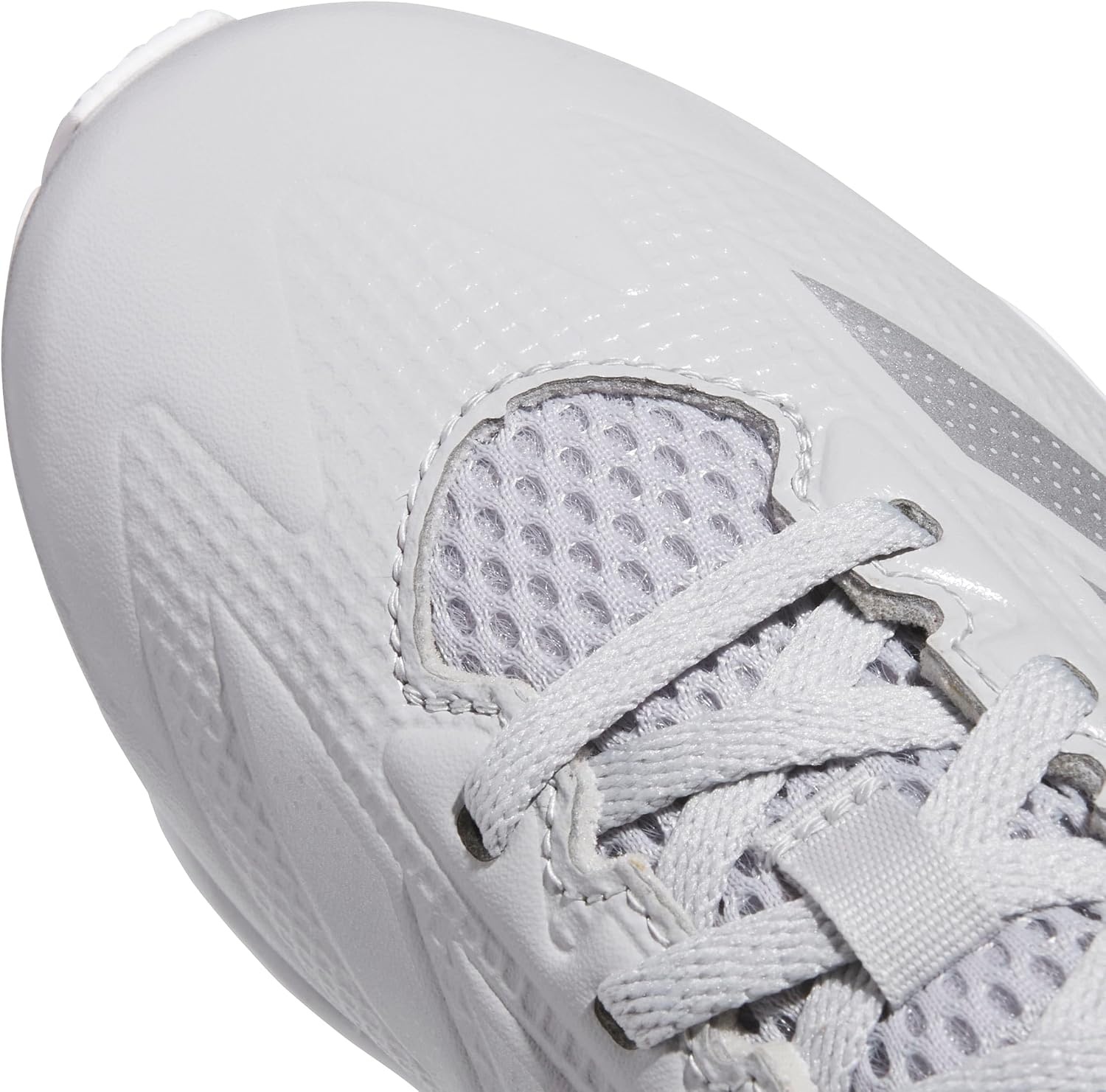 image:imageadidas Kids Adizero Instinct 20 Molded Softball ShoeTeam Light GreySilver MetallicWhite