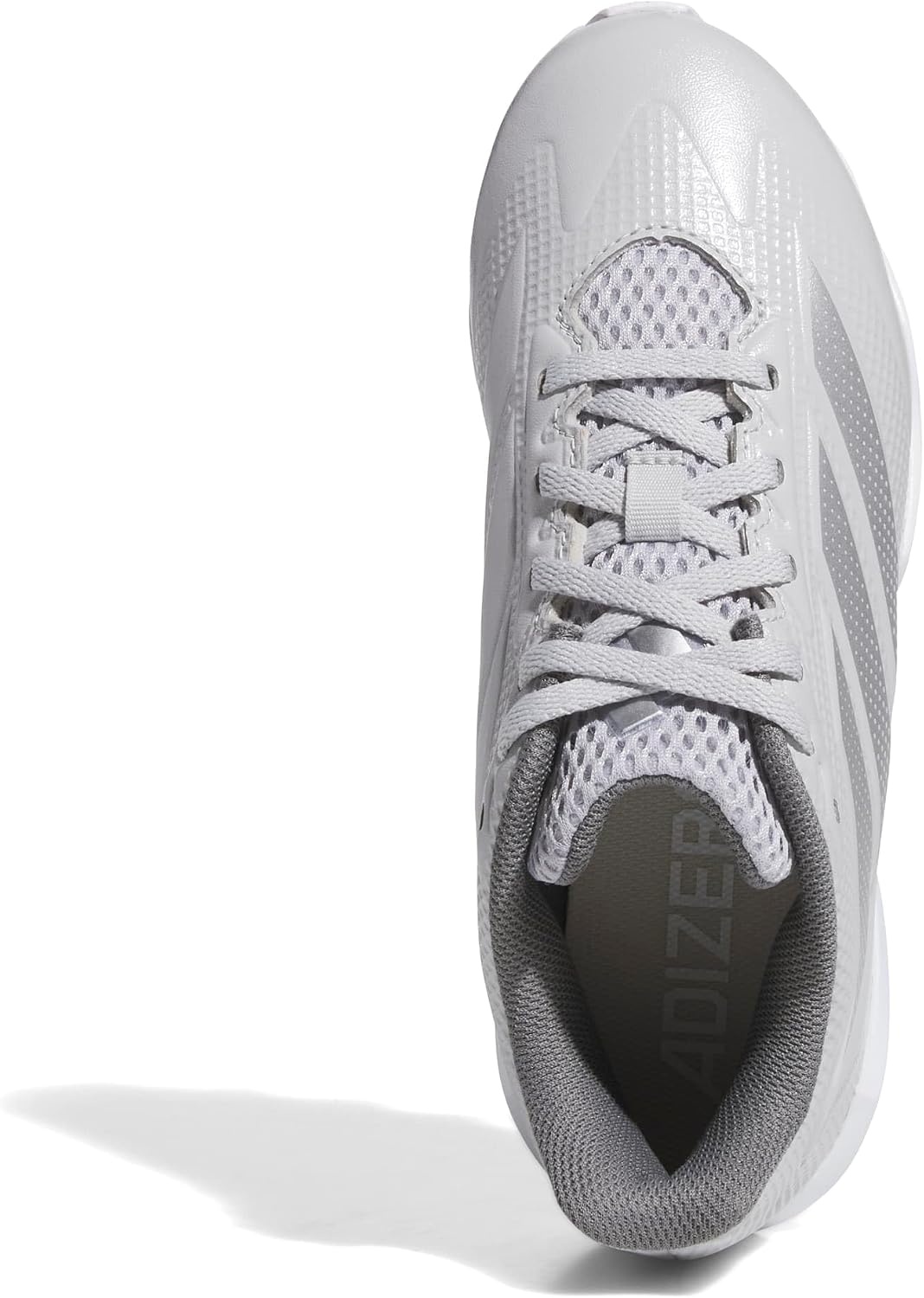 image:imageadidas Kids Adizero Instinct 20 Molded Softball ShoeTeam Light GreySilver MetallicWhite