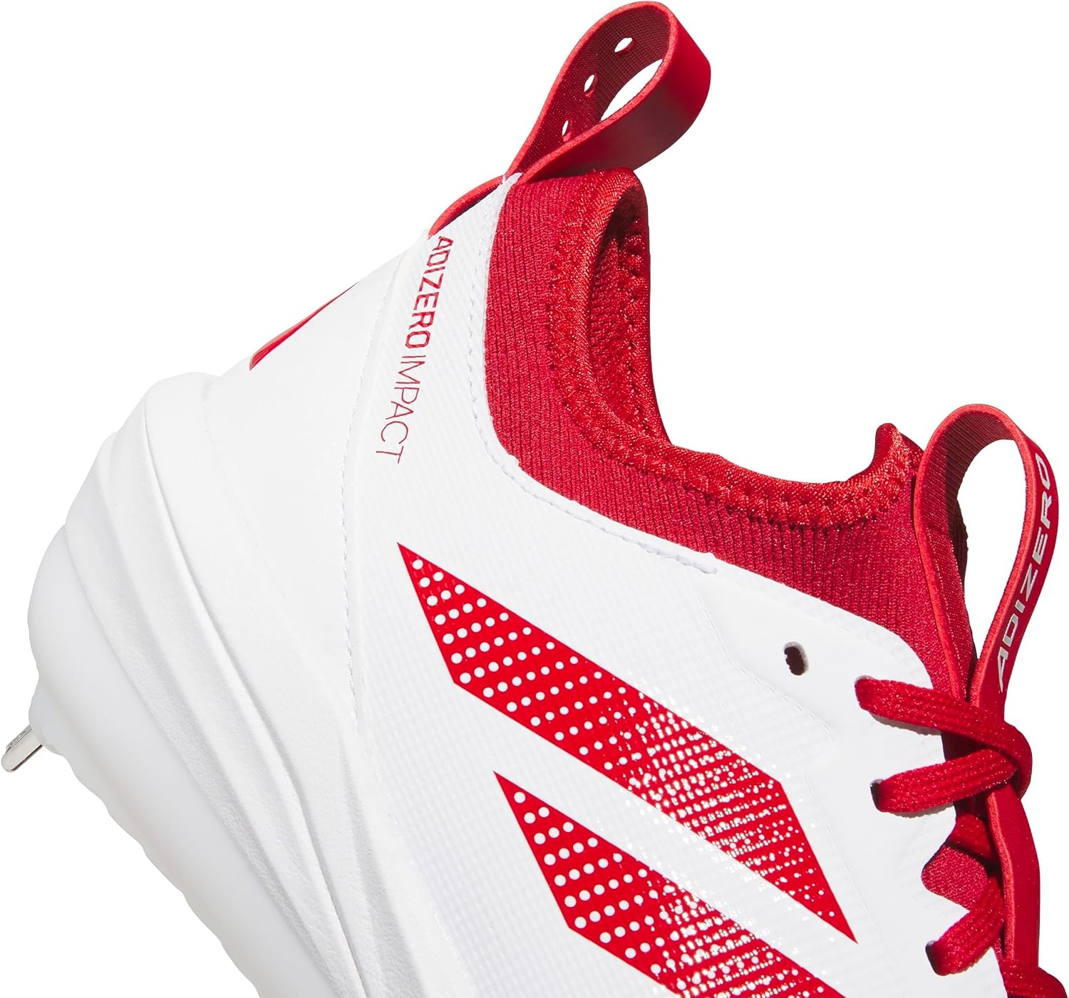 image:imageadidas Mens Adizero Impact 20 BaseballWhiteTeam Power RedTeam Power Red