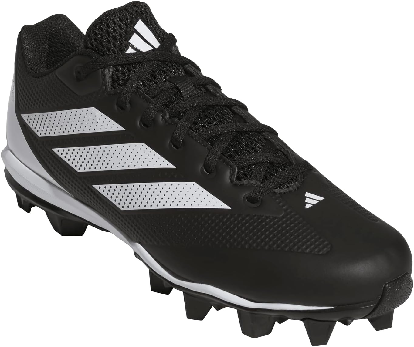 image:imageadidas Mens Adizero Impact 20 Molded Baseball ShoeBlackWhiteWhite