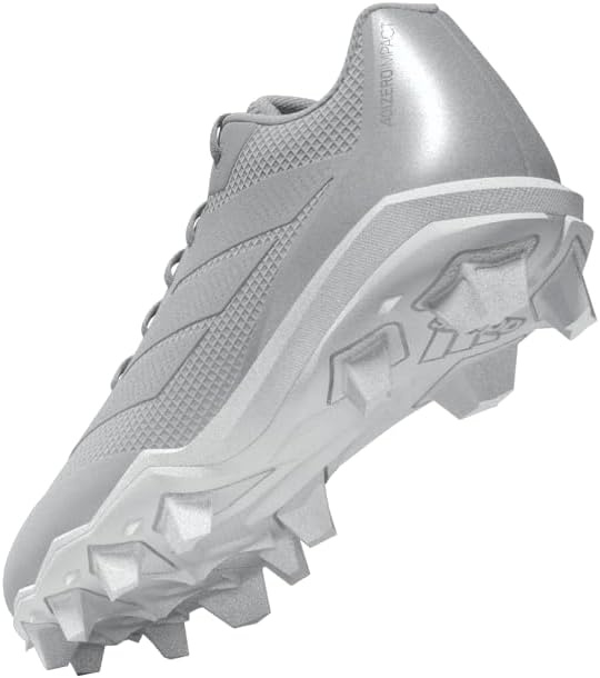 image:imageadidas Mens Adizero Impact 20 Molded Baseball ShoeTeam Light GreySilver MetallicWhite