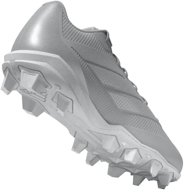 image:imageadidas Mens Adizero Impact 20 Molded Baseball ShoeTeam Light GreySilver MetallicWhite