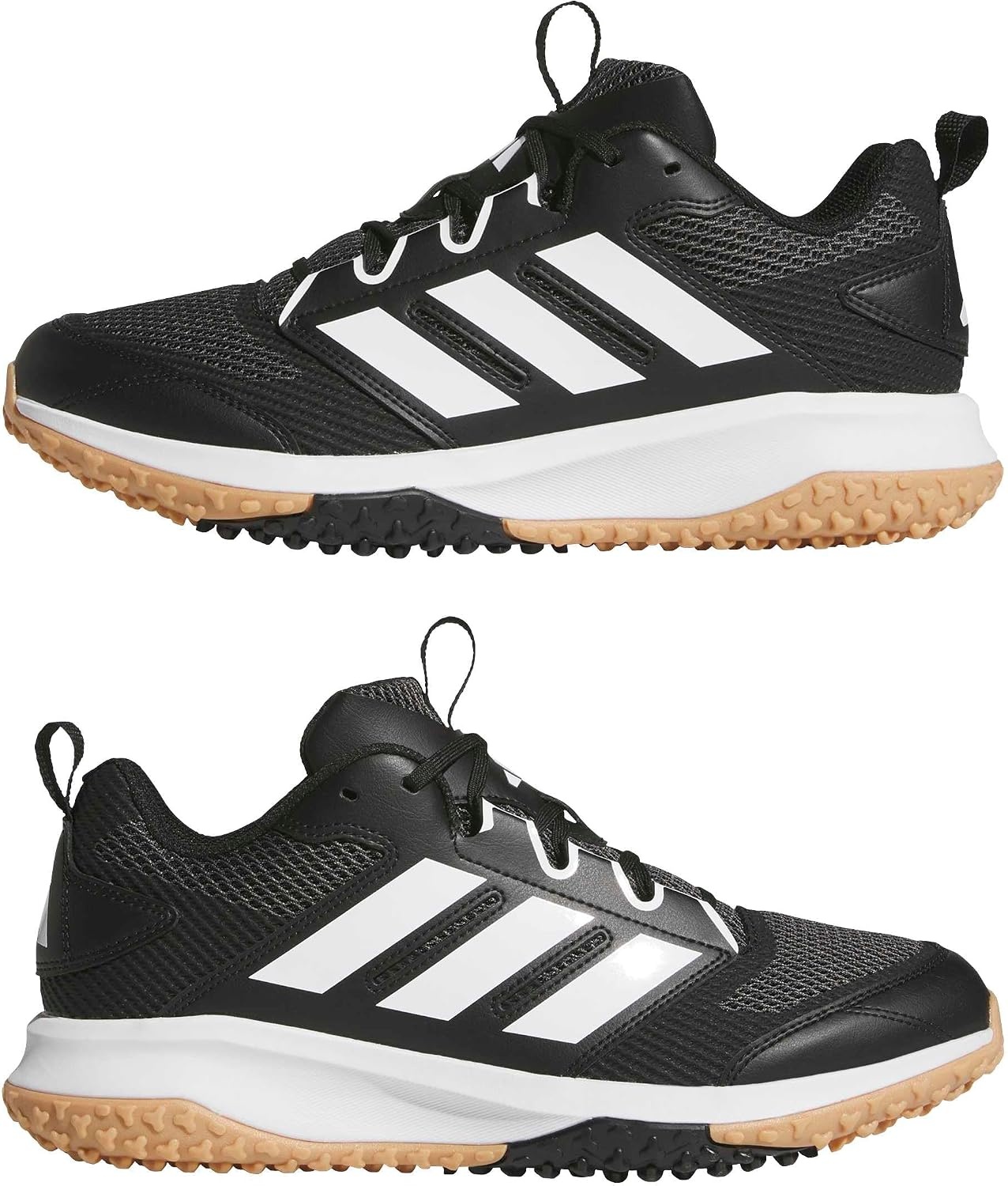 image:imageadidas Mens Adizero Impact Turf Trainer Training Sneakers Shoes WhiteBlackWhiteWhite