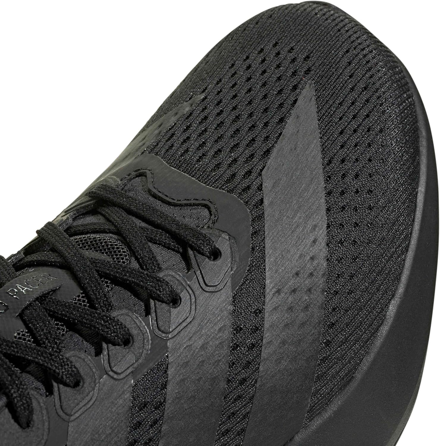 image:imageadidas Mens Adizero Pacer Running Sneakers Shoes BeigeBlackBlackCarbon