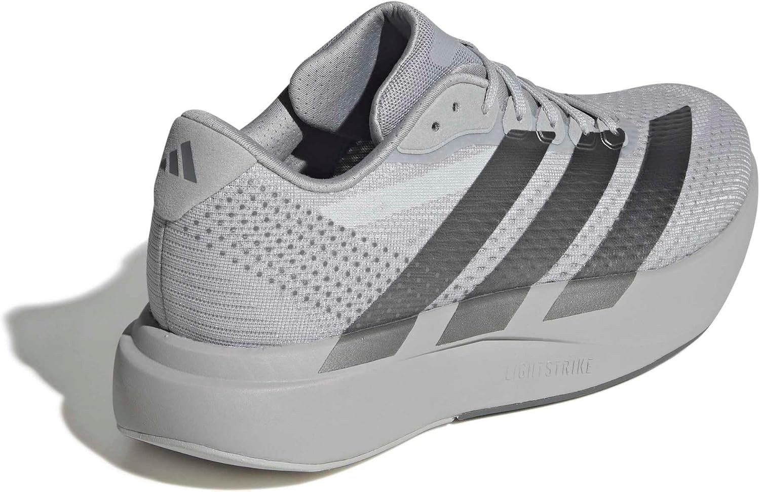 image:imageadidas Mens Adizero Pacer Running Sneakers Shoes BeigeGreyIron MetallicDark Grey