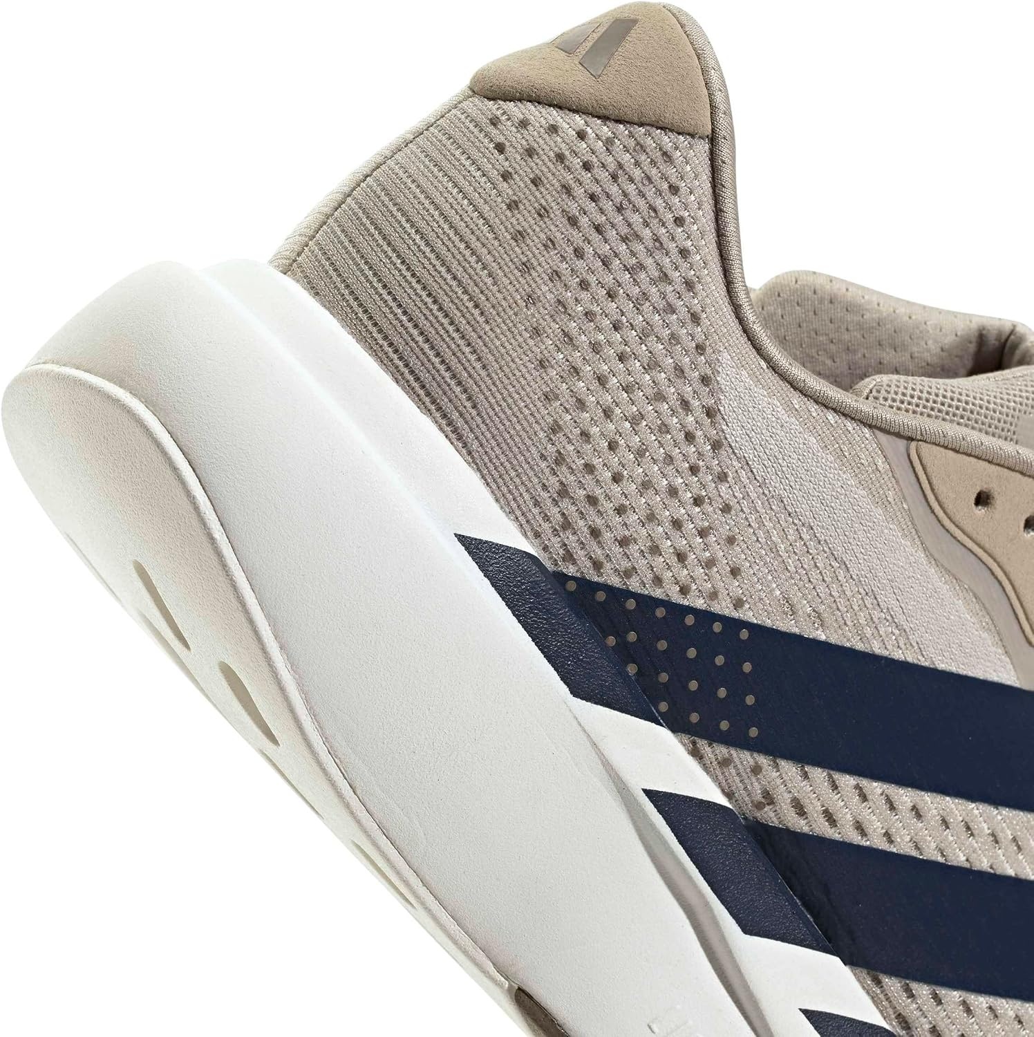image:imageadidas Mens Adizero Pacer Running Sneakers Shoes BeigeKhakiNight IndigoWhite