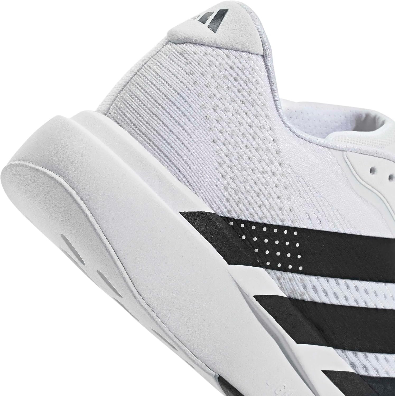 image:imageadidas Mens Adizero Pacer Running Sneakers Shoes BeigeWhiteBlackCrystal White