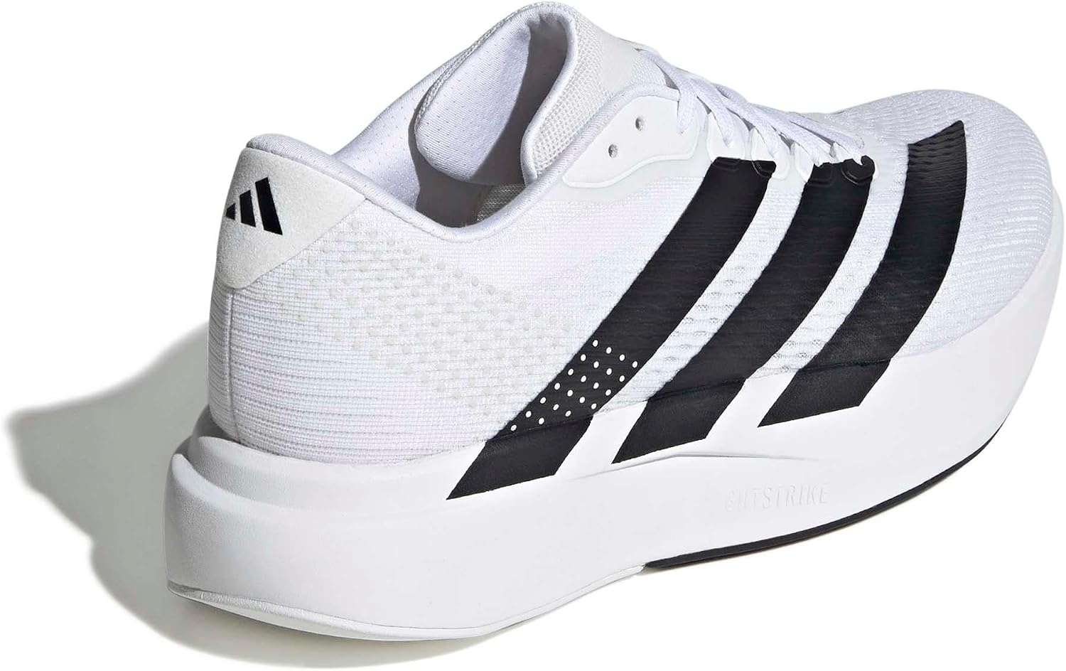 image:imageadidas Mens Adizero Pacer Running Sneakers Shoes BeigeWhiteBlackCrystal White