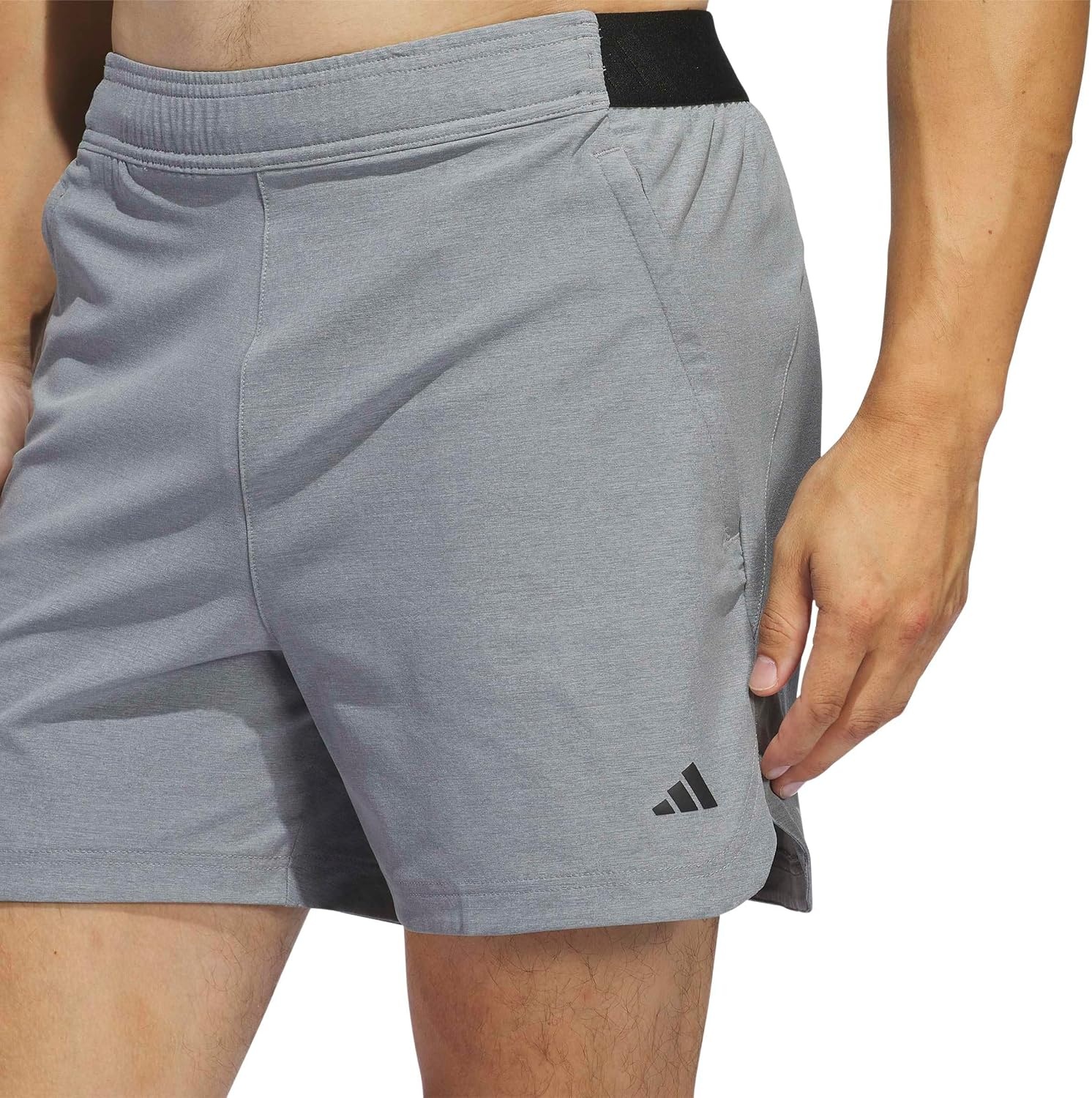 image:imageadidas Mens Axis Woven Training ShortsGreyWhite