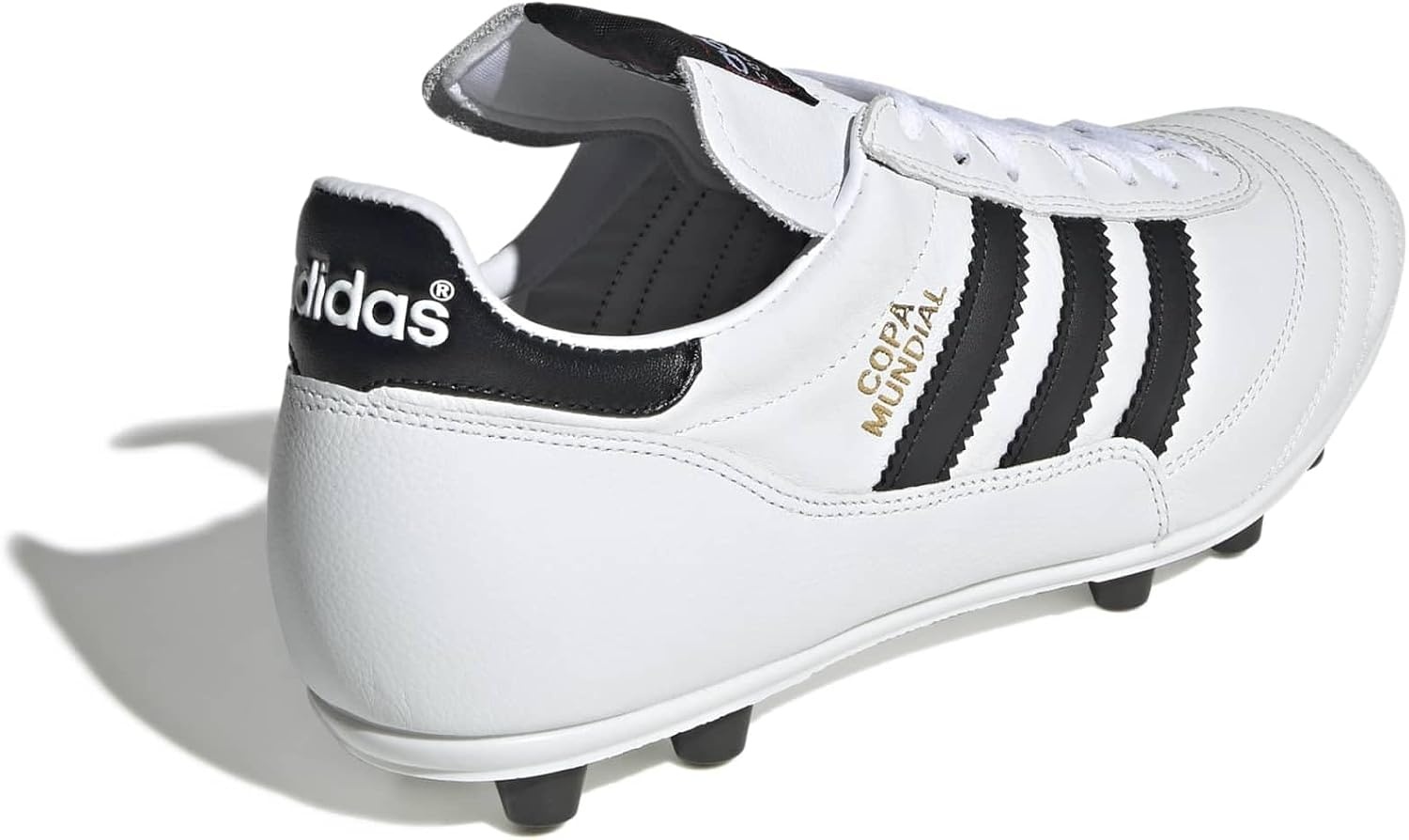 image:imageadidas Mens Copa Mundial Soccer CleatsWhiteBlackGold Metallic