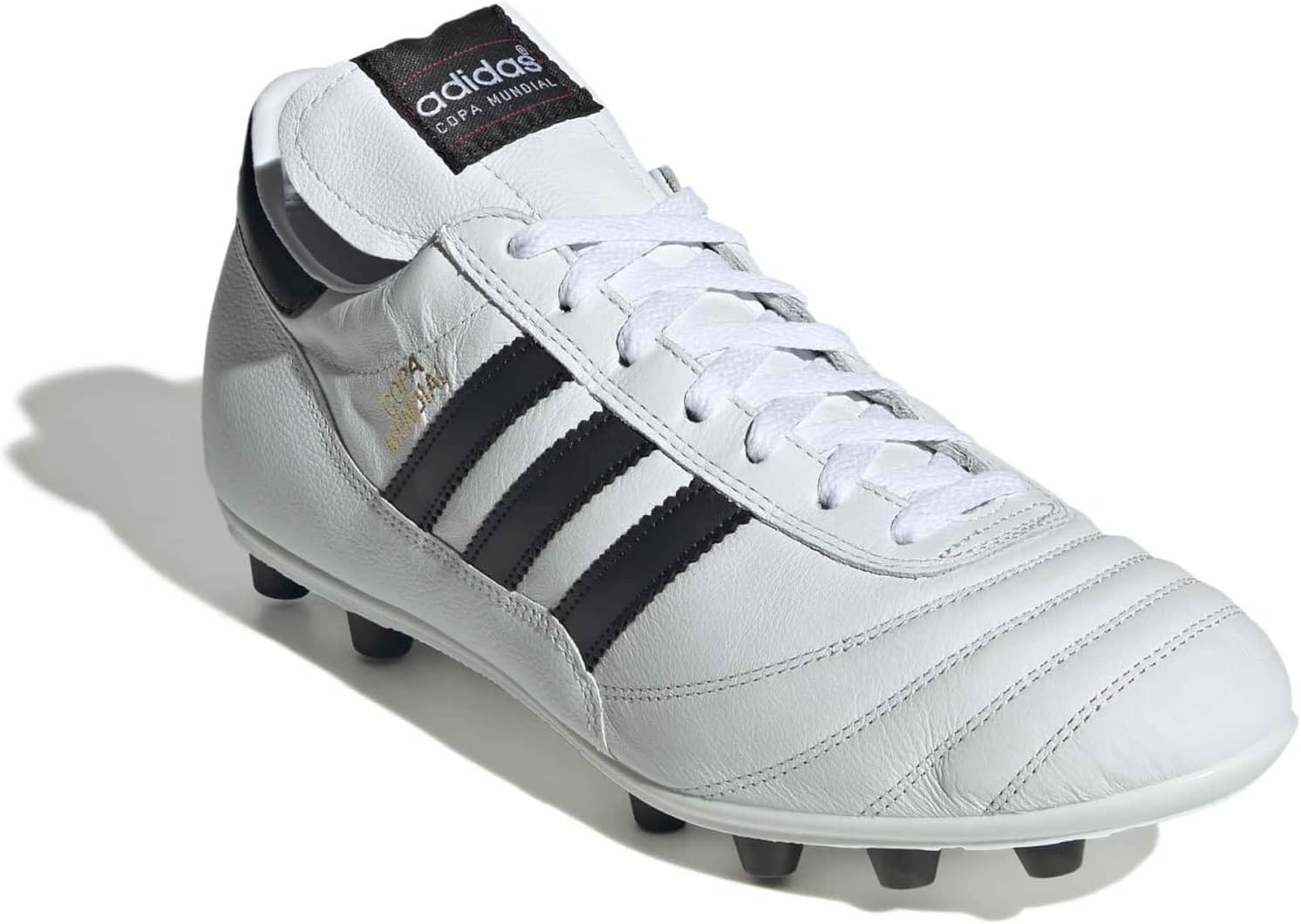 image:imageadidas Mens Copa Mundial Soccer CleatsWhiteBlackGold Metallic