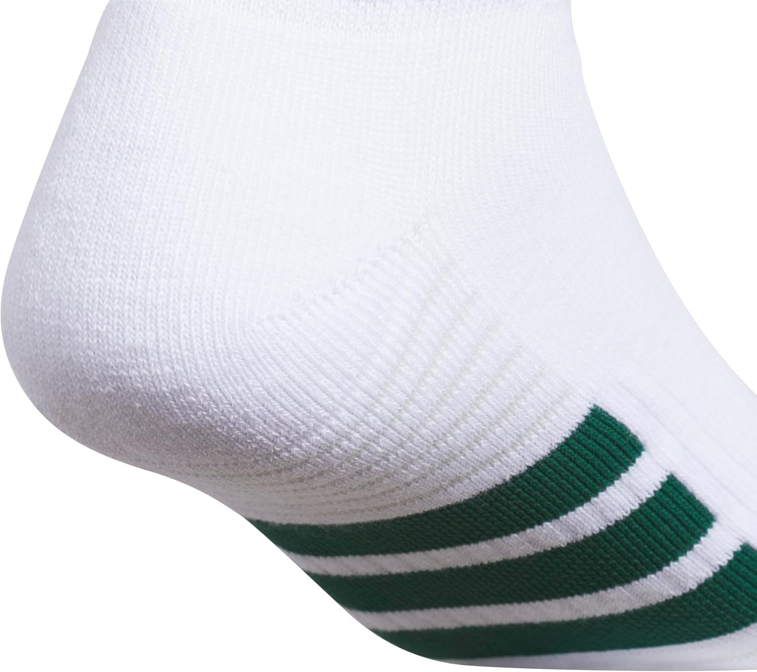 image:imageadidas Mens Cushioned Low Cut Ankle Socks 3 Pairs Durable amp Comfortable 3Pack Targeted Cushioning Arch Support Breathable MoistureWicking Reinforced Heel amp Toe AllDay ComfortWhiteCollegiate GreenBlack40Low Cut