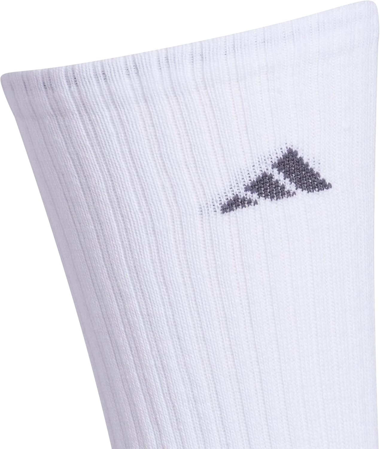 image:imageadidas Mens Cushioned Low Cut Ankle Socks 3 Pairs Durable amp Comfortable 3Pack Targeted Cushioning Arch Support Breathable MoistureWicking Reinforced Heel amp Toe AllDay ComfortWhiteGreyOnix Grey30Crew