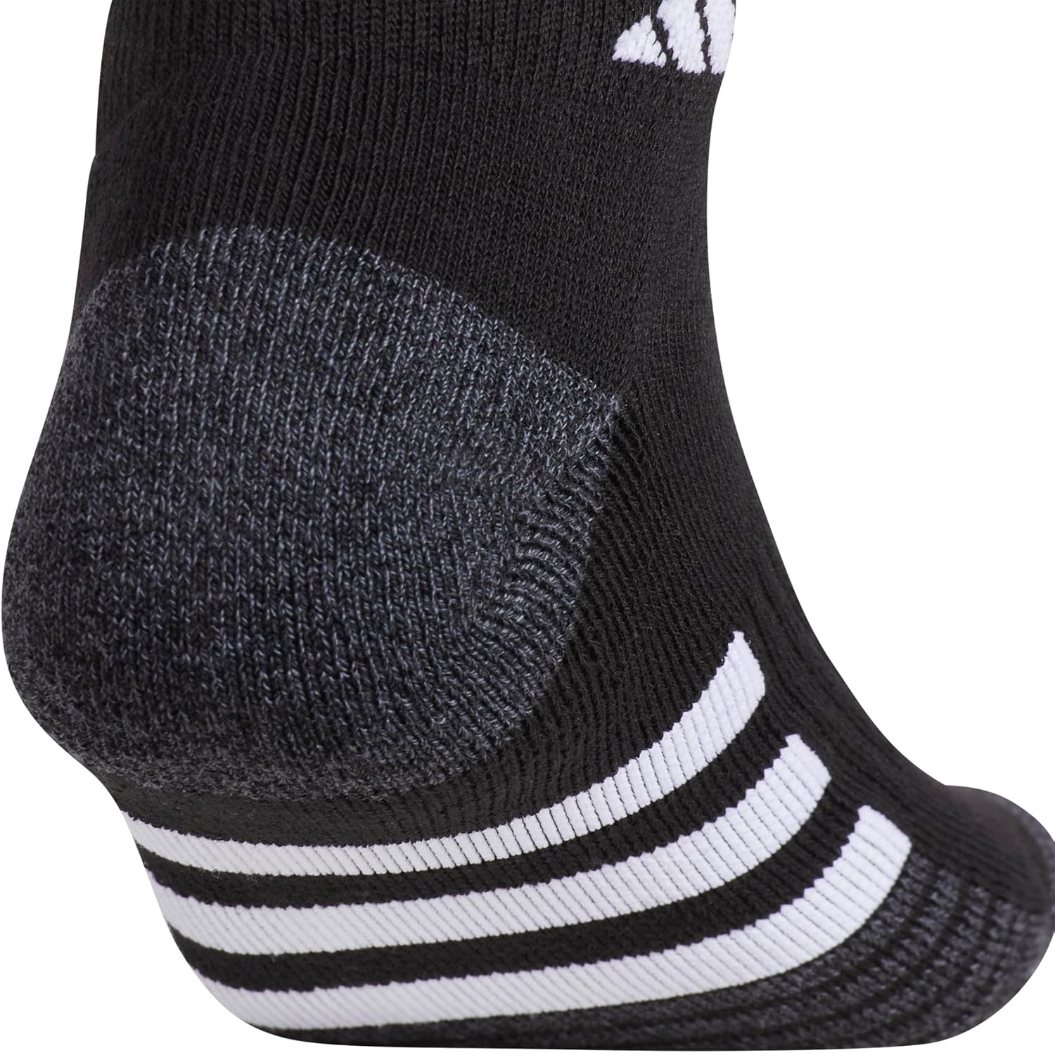image:imageadidas Mens Cushioned Low Cut Ankle Socks 3 Pairs Durable amp Comfortable 3Pack Targeted Cushioning Arch Support Breathable MoistureWicking Reinforced Heel amp Toe AllDay ComfortBlackOnix GreyWhite30Low Cut