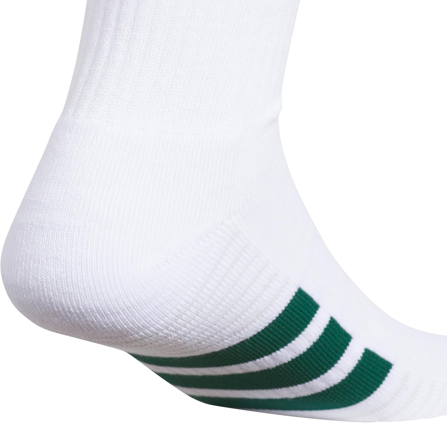 image:imageadidas Mens Cushioned Low Cut Ankle Socks 3 Pairs Durable amp Comfortable 3Pack Targeted Cushioning Arch Support Breathable MoistureWicking Reinforced Heel amp Toe AllDay ComfortWhiteCollegiate GreenBlack40Crew