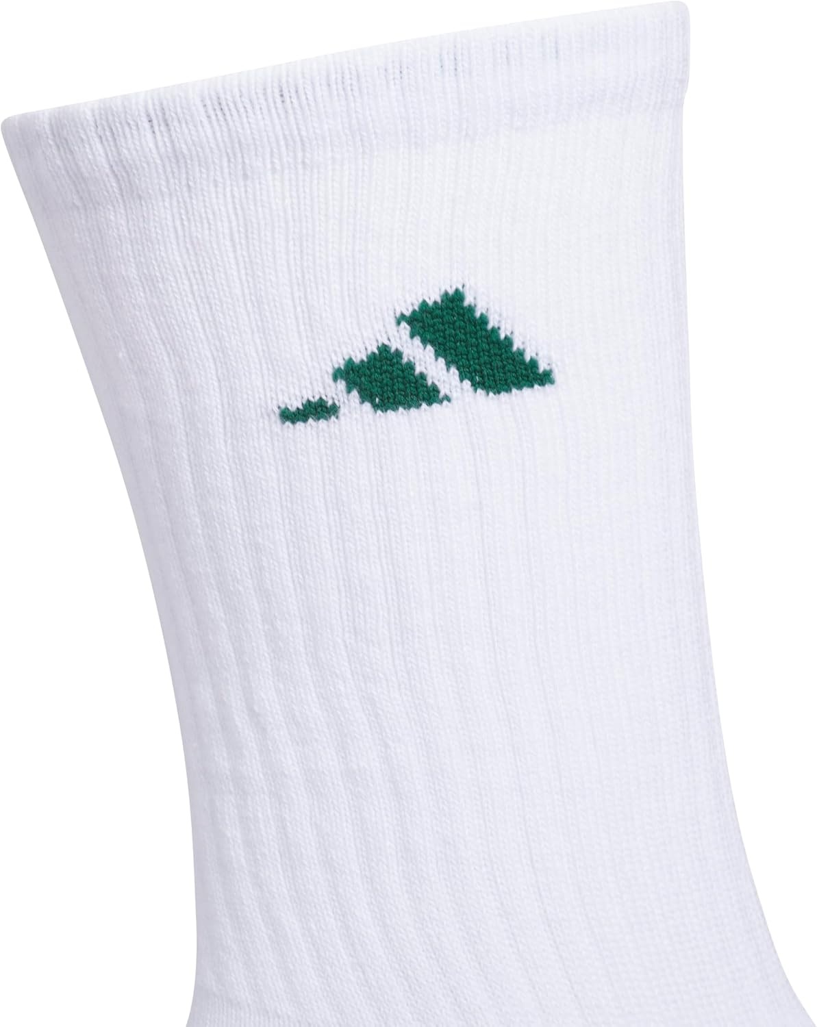 image:imageadidas Mens Cushioned Low Cut Ankle Socks 3 Pairs Durable amp Comfortable 3Pack Targeted Cushioning Arch Support Breathable MoistureWicking Reinforced Heel amp Toe AllDay ComfortWhiteCollegiate GreenBlack40Crew