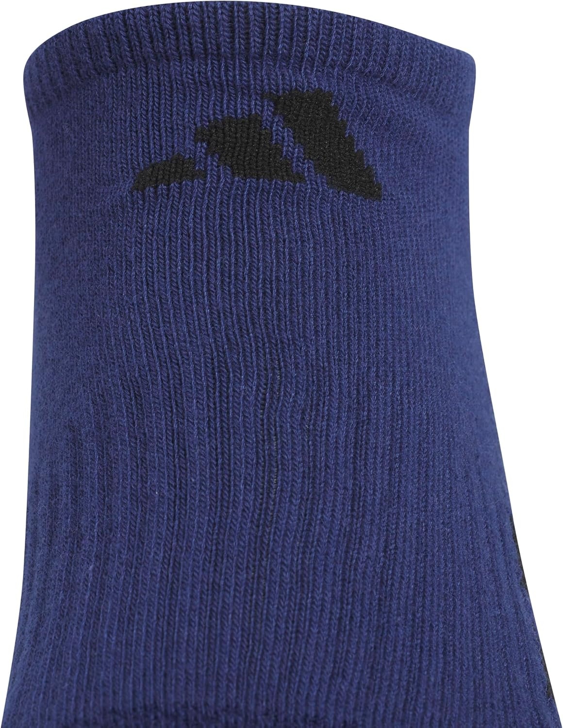 image:imageadidas Mens Cushioned Low Cut Ankle Socks 3 Pairs Durable amp Comfortable 3Pack Targeted Cushioning Arch Support Breathable MoistureWicking Reinforced Heel amp Toe AllDay ComfortDark BlueWhiteCool Light Heather40No Show