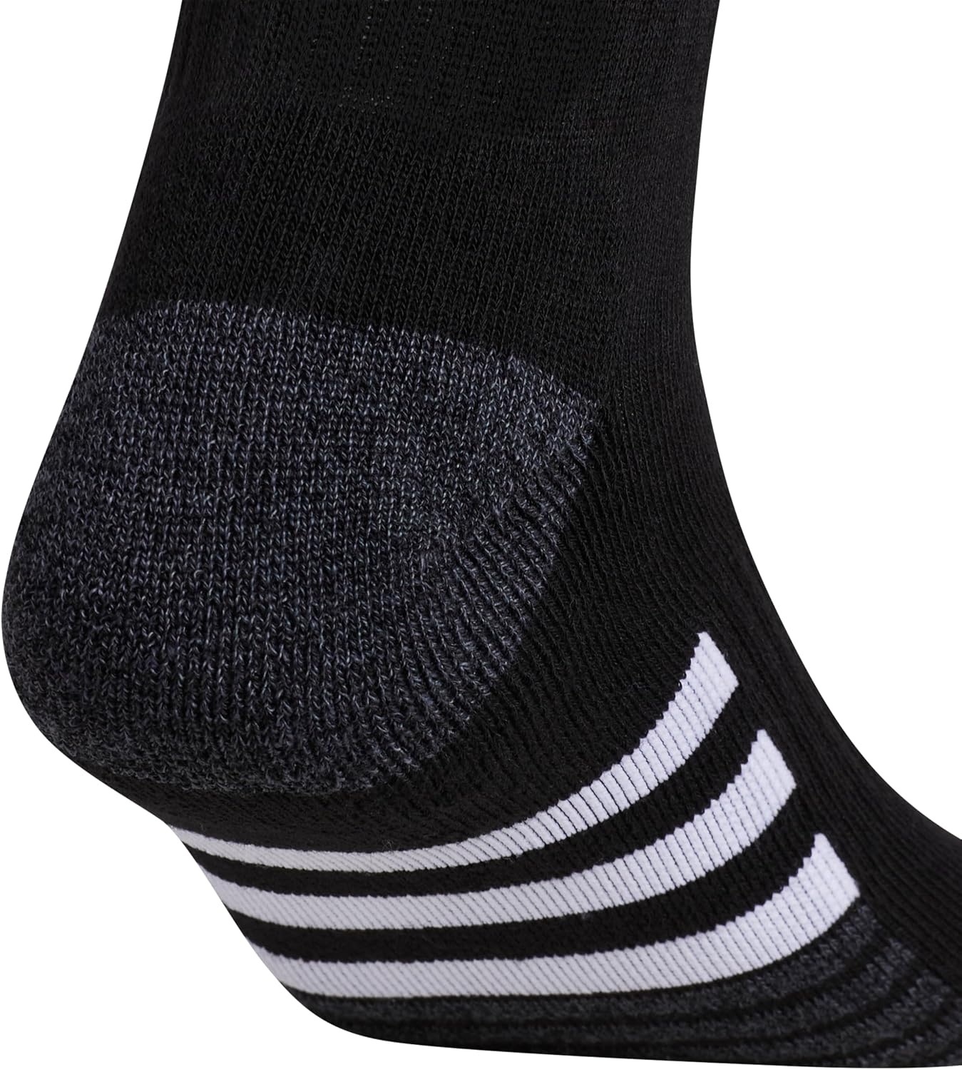 image:imageadidas Mens Cushioned Low Cut Ankle Socks 3 Pairs Durable amp Comfortable 3Pack Targeted Cushioning Arch Support Breathable MoistureWicking Reinforced Heel amp Toe AllDay ComfortBlackOnix GreyWhite30Crew