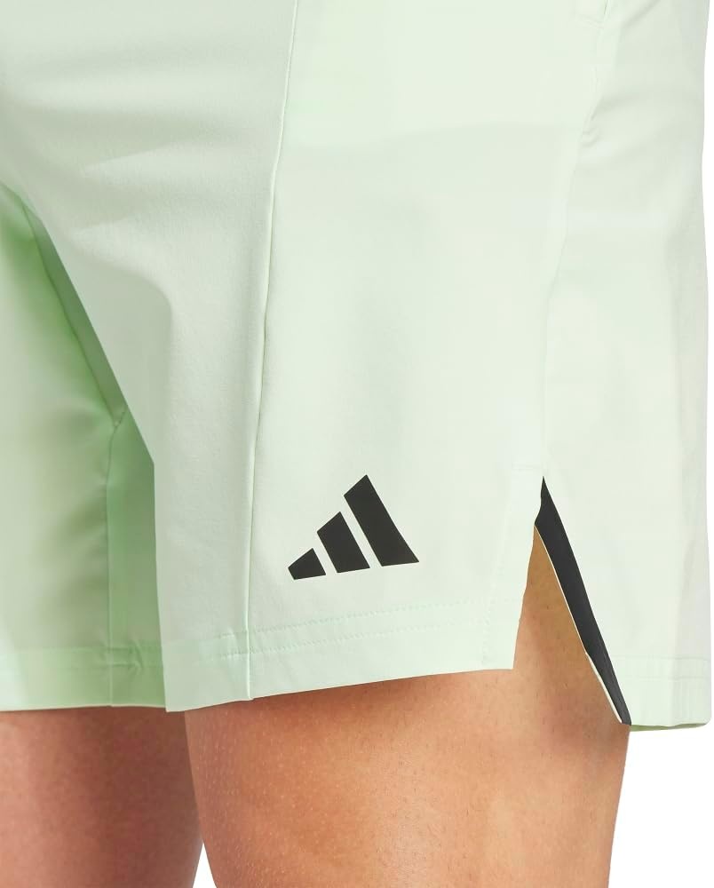 image:imageadidas Mens Designed For Training Workout ShortsSemi Green Spark