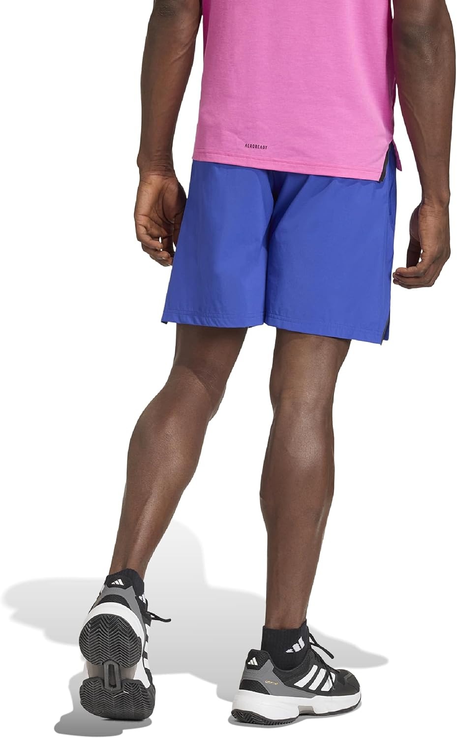 image:imageadidas Mens Designed For Training Workout ShortsSemi Lucid Blue