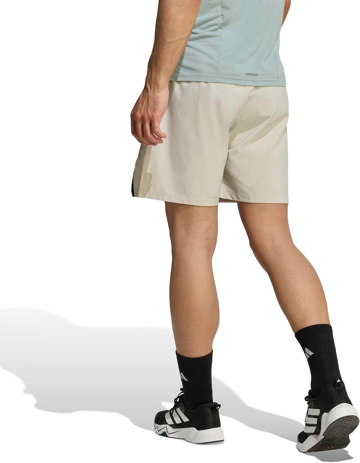 image:imageadidas Mens Designed For Training Workout ShortsWonder Alumina