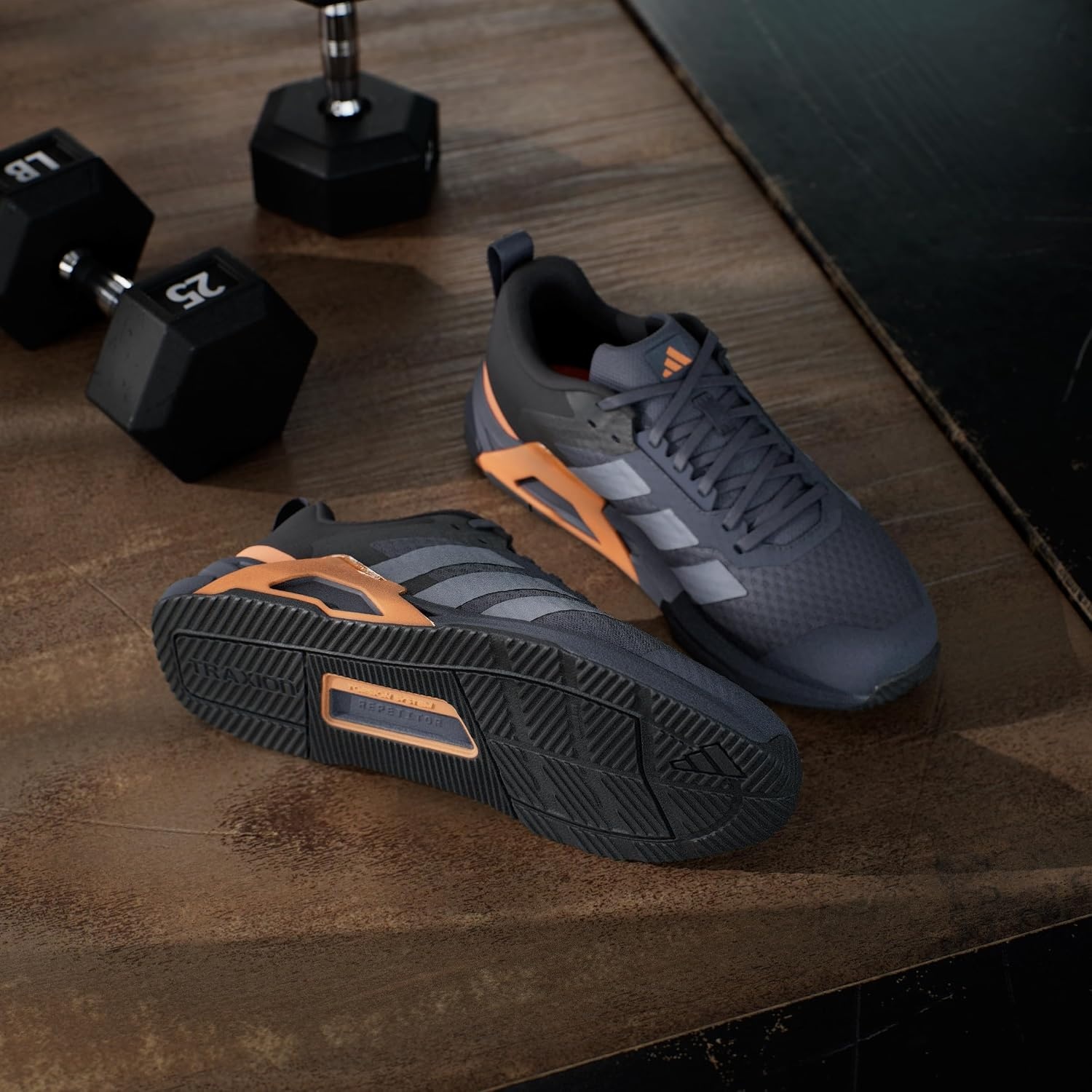 image:imageadidas Mens Dropset Vario TrainingAurora OnixGreyLucid Orange