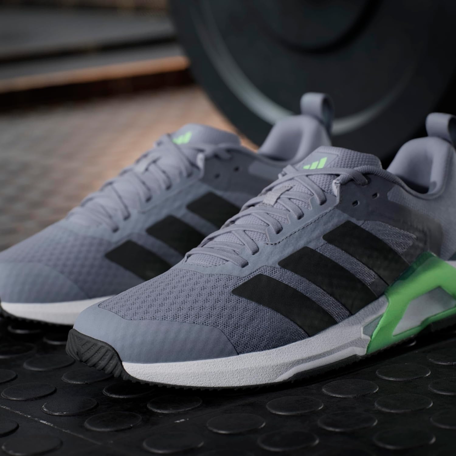 image:imageadidas Mens Dropset Vario TrainingGreyBlackLime Burst