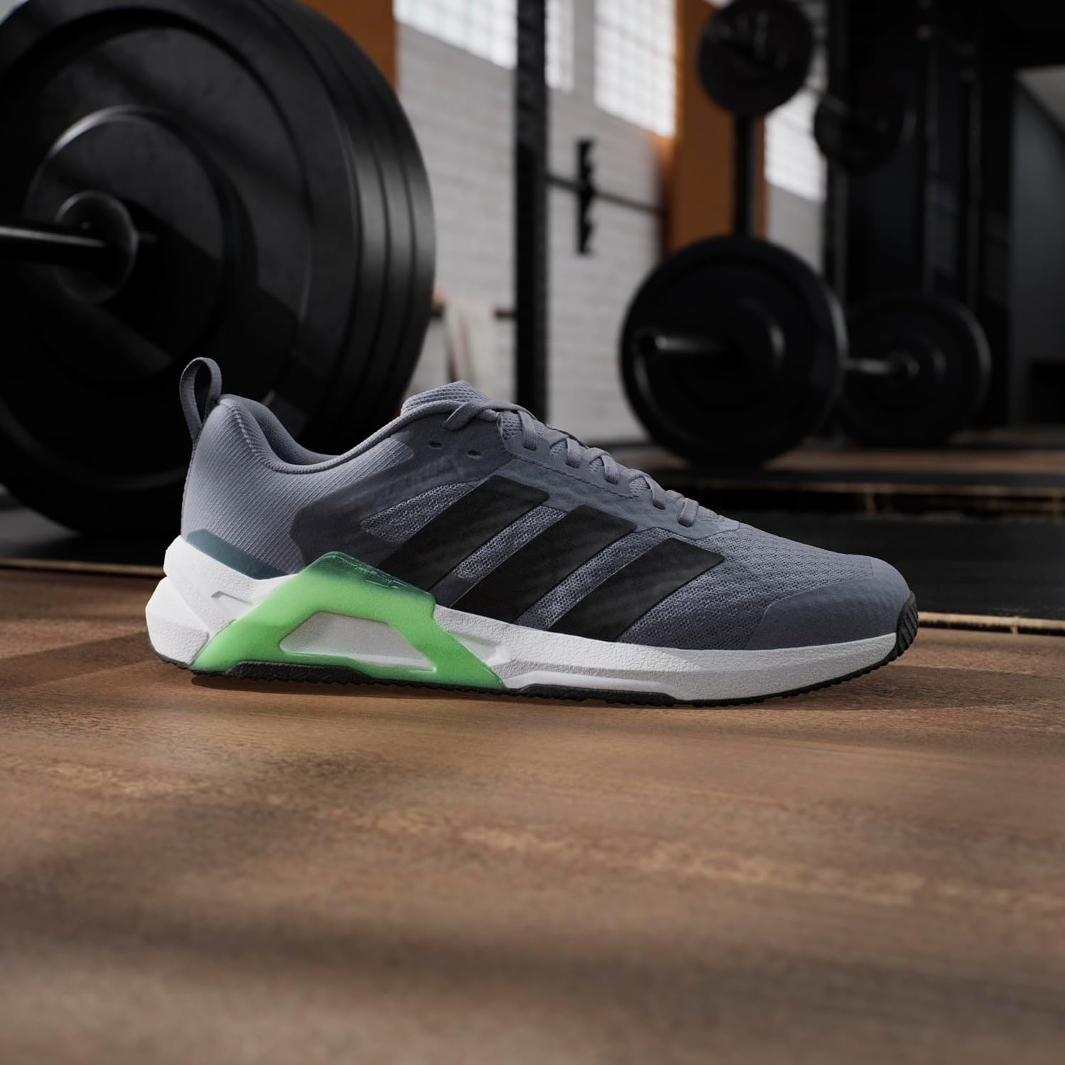 image:imageadidas Mens Dropset Vario TrainingGreyBlackLime Burst