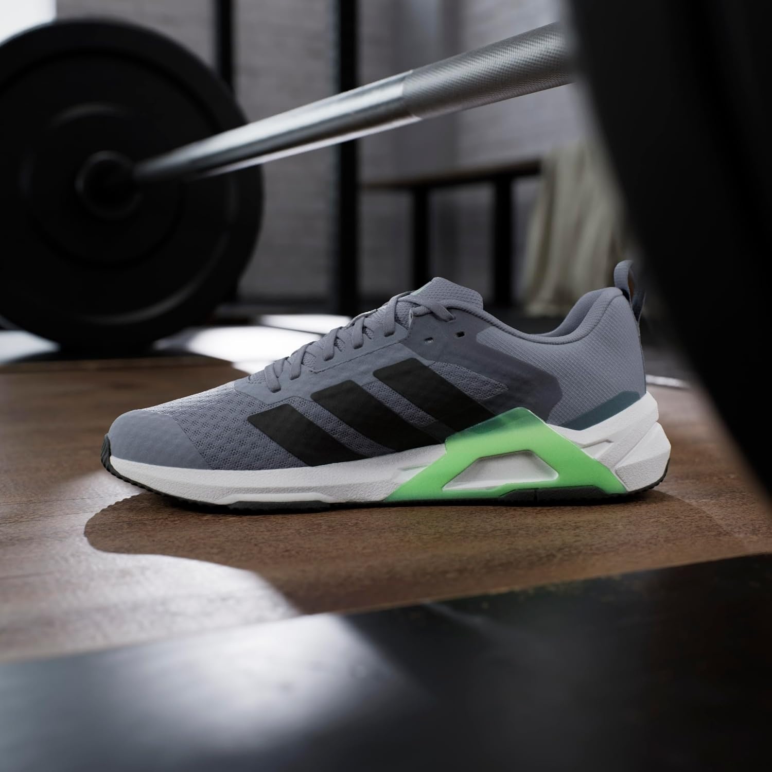 image:imageadidas Mens Dropset Vario TrainingGreyBlackLime Burst