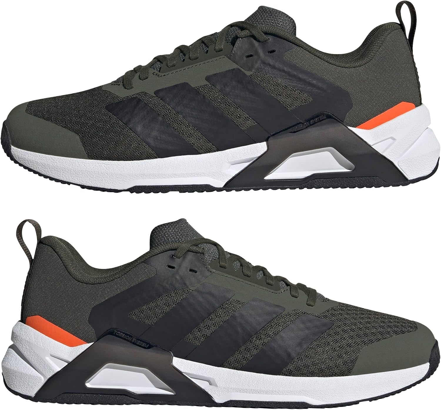 image:imageadidas Mens Dropset Vario TrainingNight CargoBlackImpact Orange