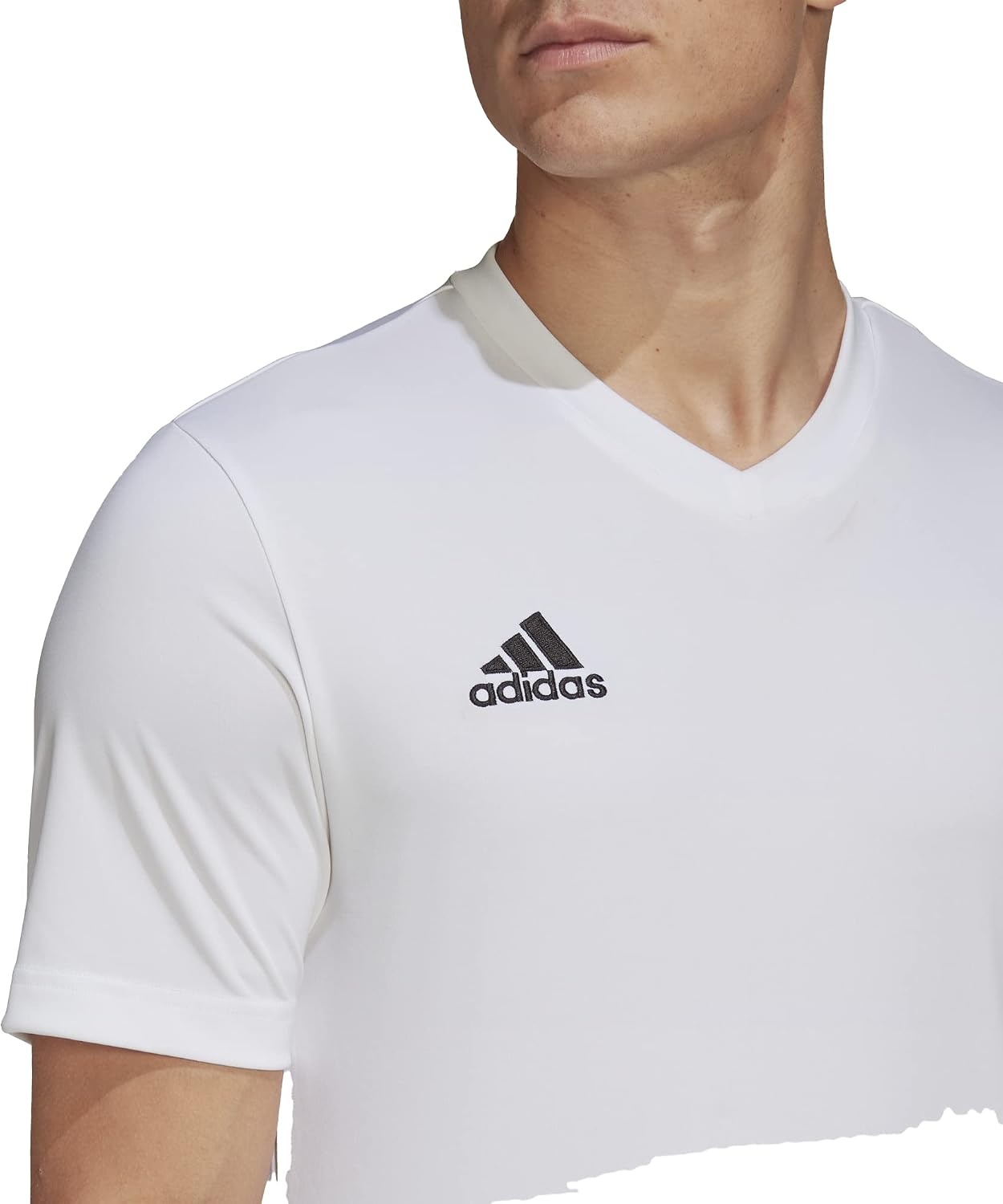 image:imageadidas Mens Entrada 22 JerseyBlackWhite