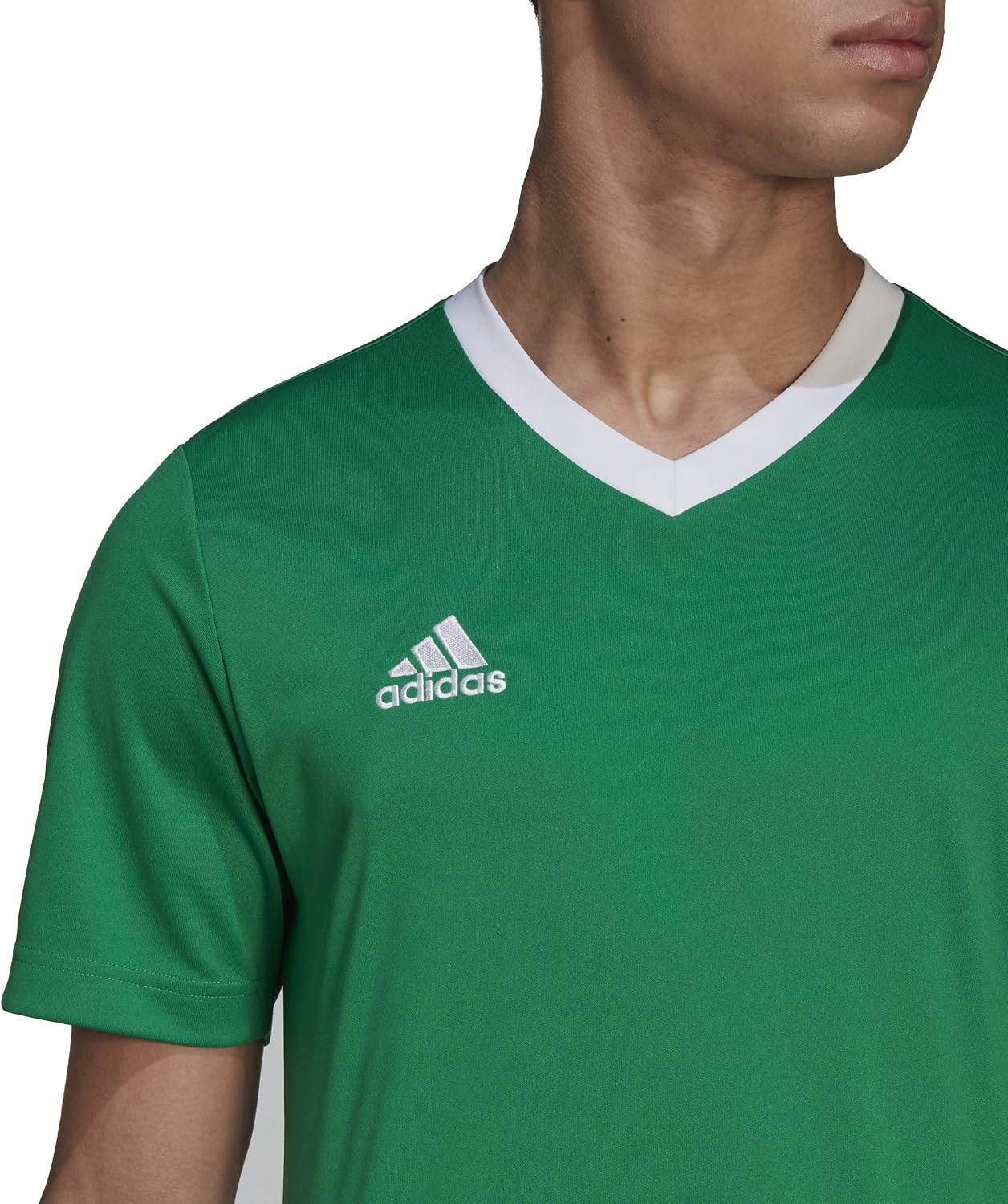 image:imageadidas Mens Entrada 22 JerseyTeam GreenWhite