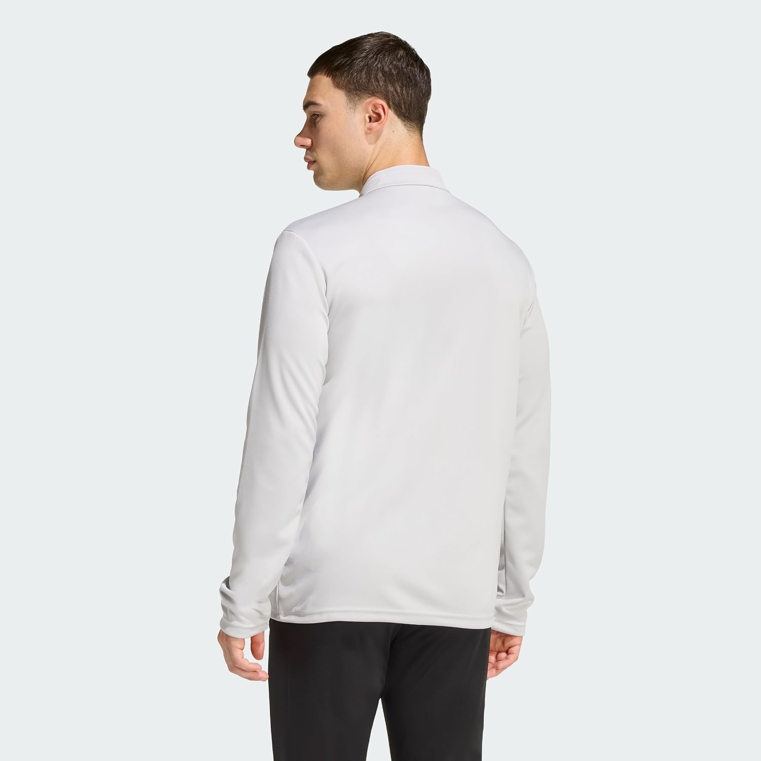 image:imageadidas Mens Entrada 26 Track JacketTeam Light GreyWhite