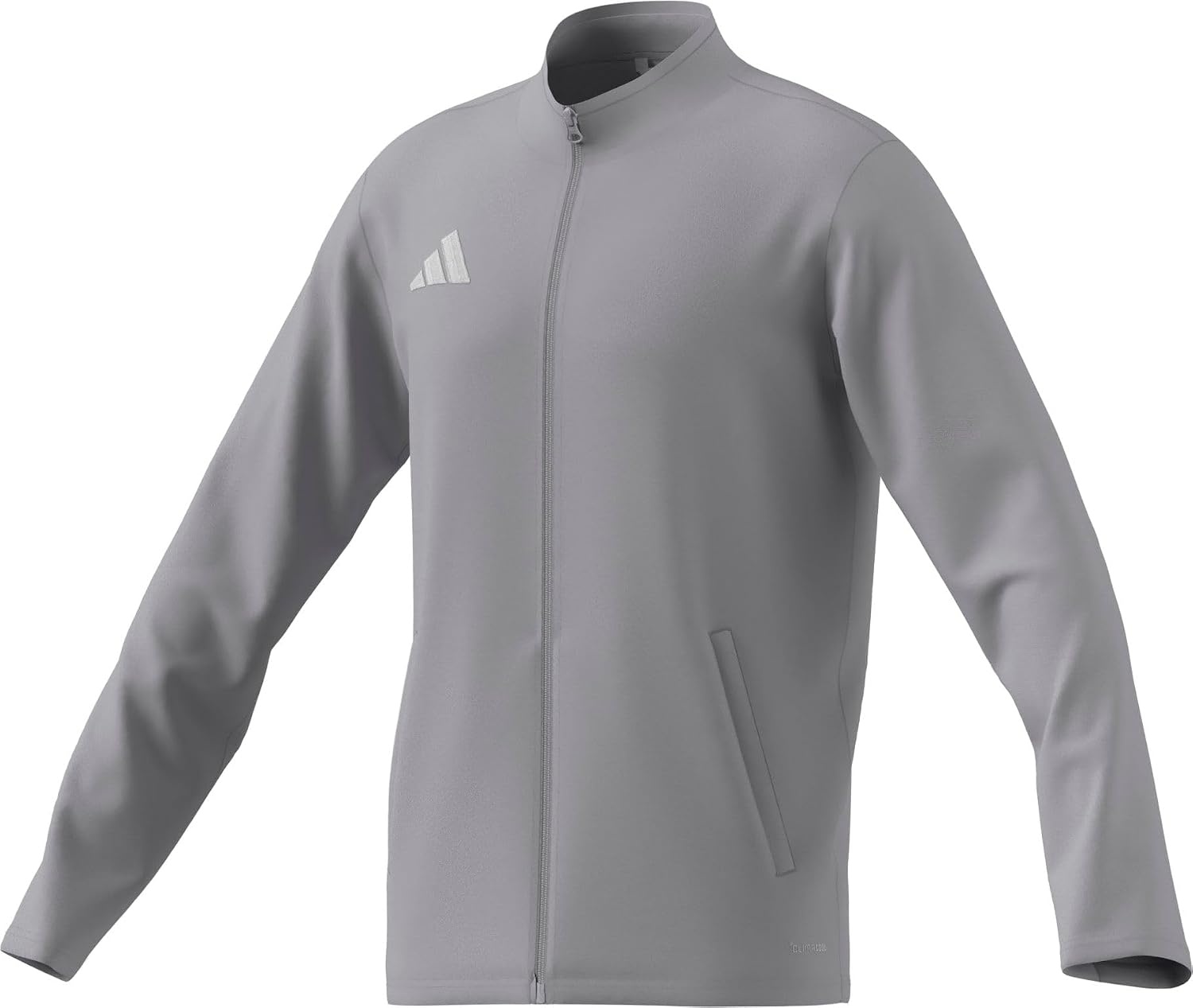 image:imageadidas Mens Entrada 26 Track JacketTeam Light GreyWhite