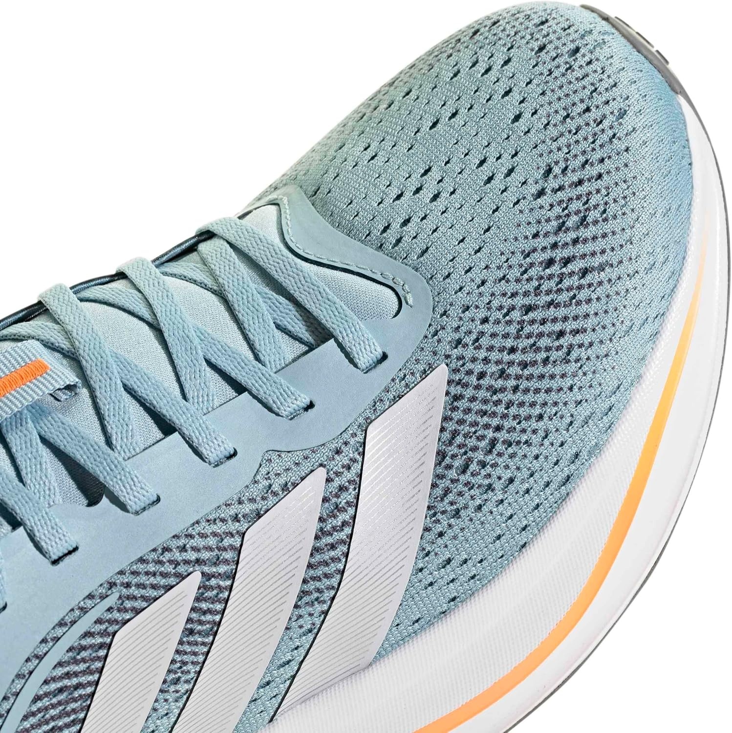 image:imageadidas Mens Response Pace Sneakers Shoes Casual WhiteAsh GreySilver MetallicLucid Orange