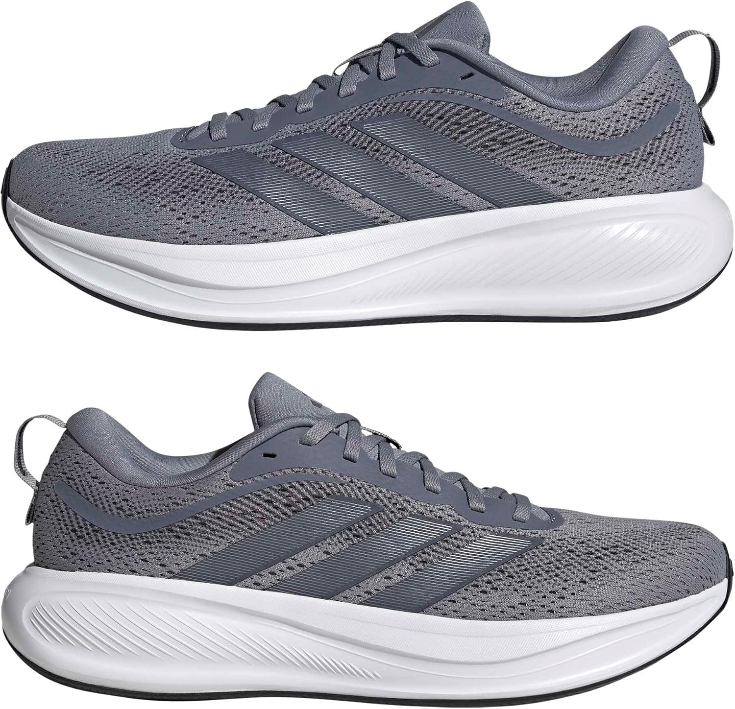 image:imageadidas Mens Response Pace Sneakers Shoes Casual WhiteGreyAurora OnixGrey