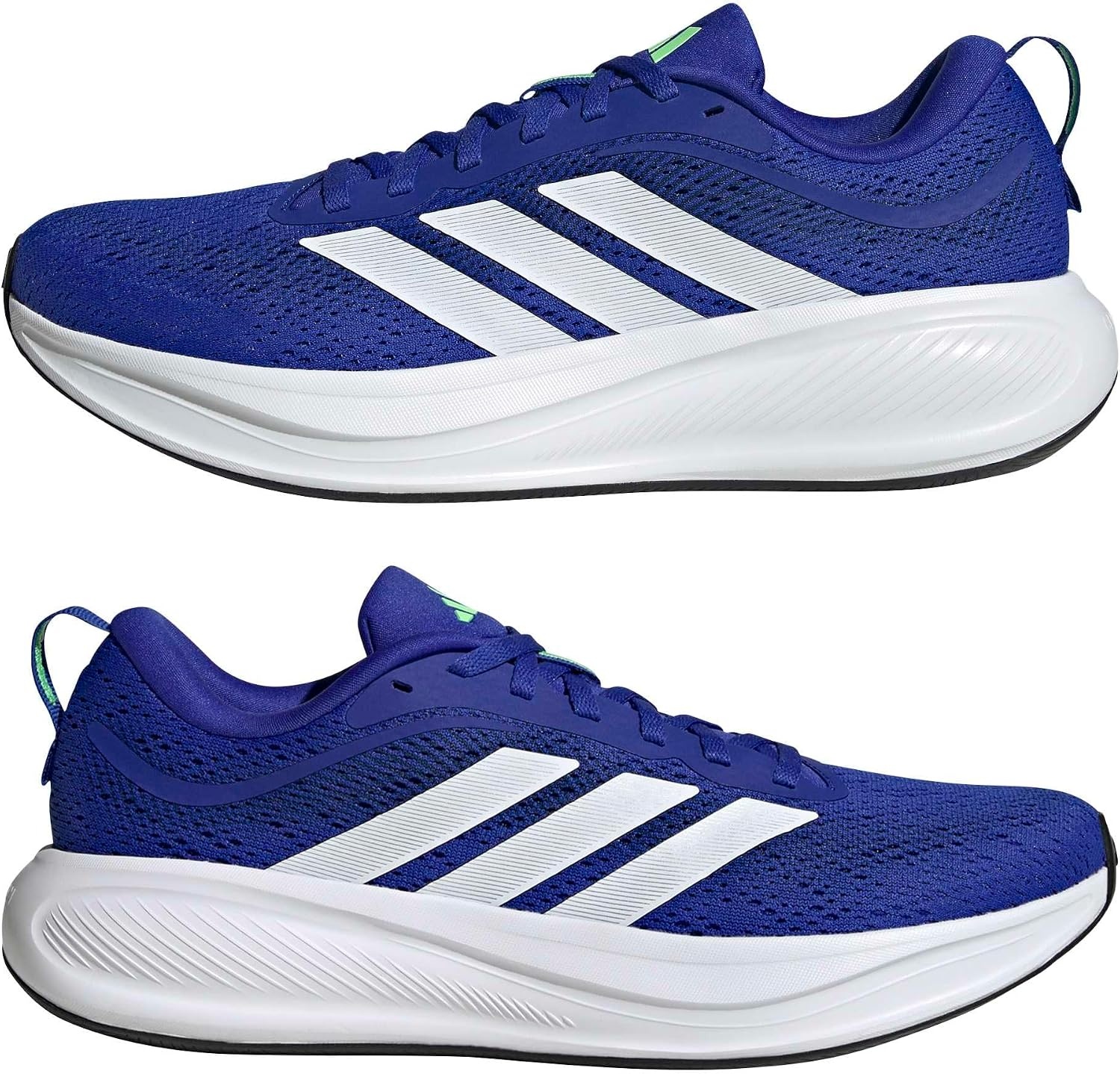 image:imageadidas Mens Response Pace Sneakers Shoes Casual WhiteLucid BlueMatte SilverDark Blue