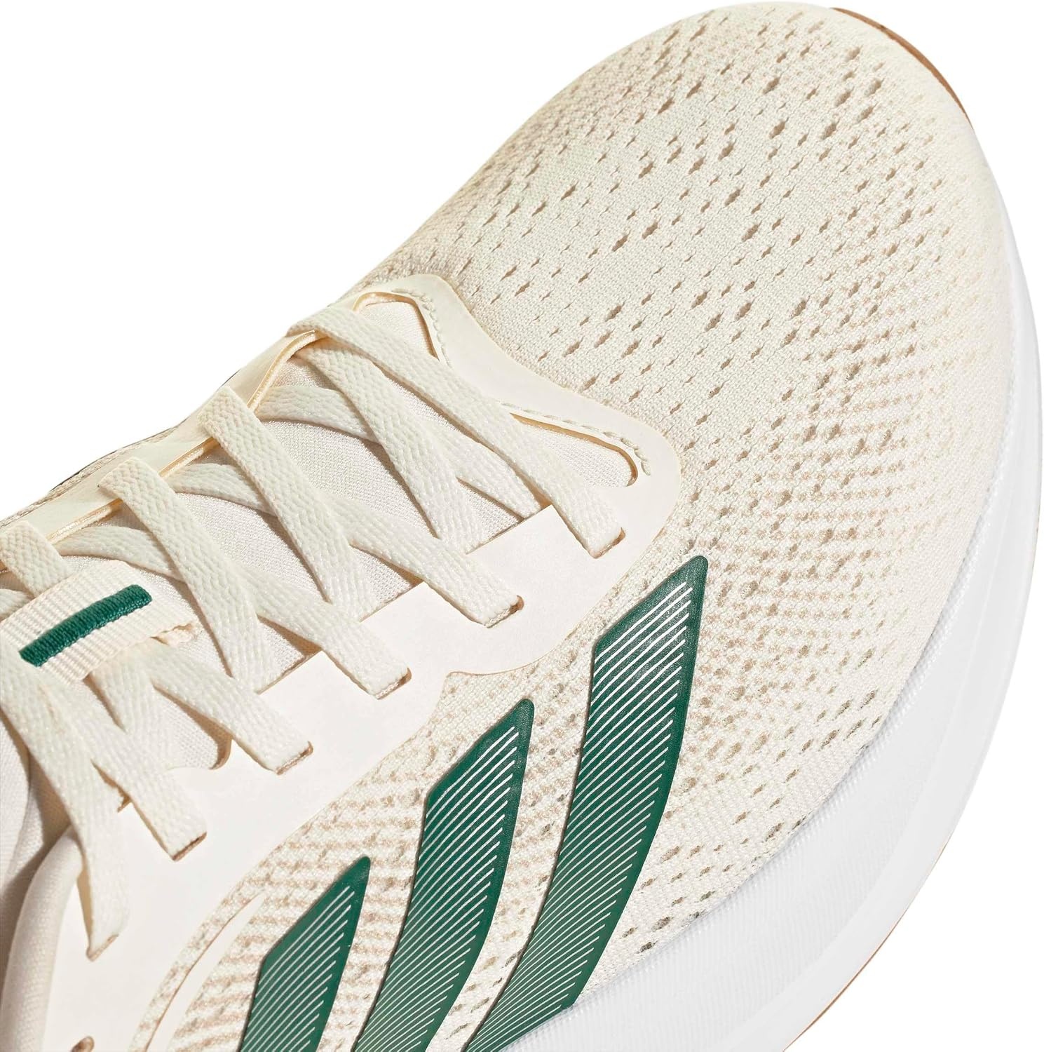 image:imageadidas Mens Response Pace Sneakers Shoes Casual WhiteOff WhiteCollegiate GreenSilver Metallic