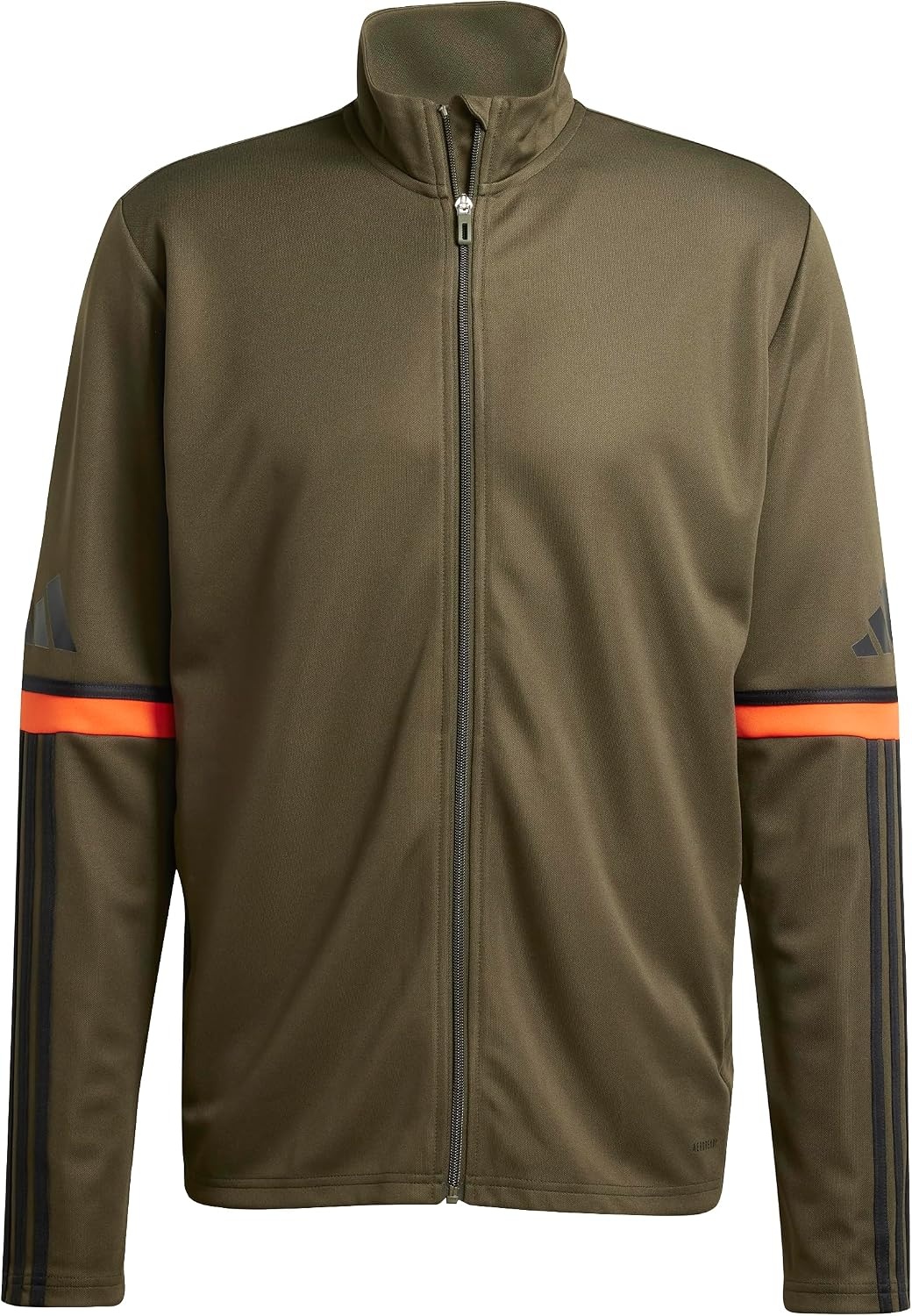 image:imageadidas Mens Squadra 25 Training JacketNight CargoBlackSemi Impact Orange
