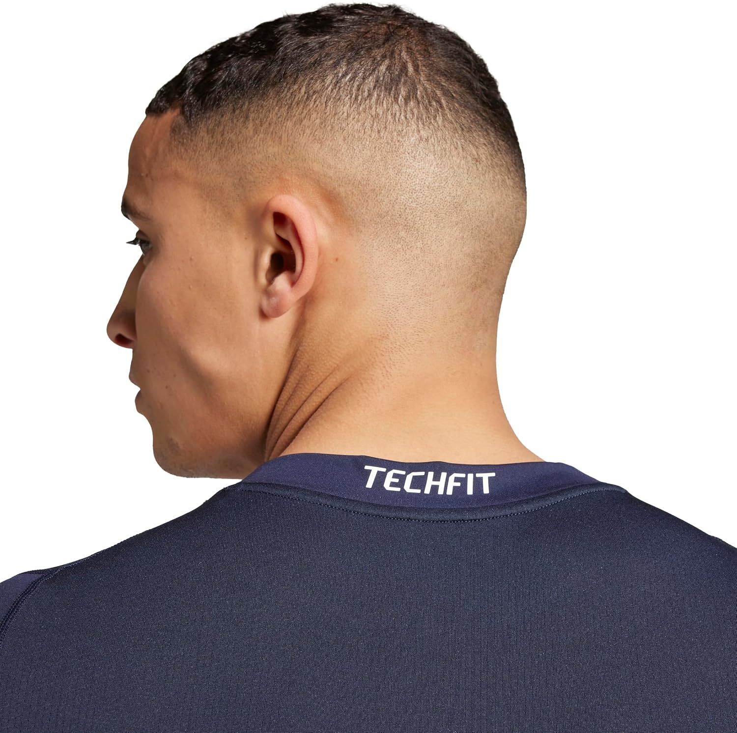 image:imageadidas Mens Techfit Compression Casual Tops Casual BlackLegend Ink