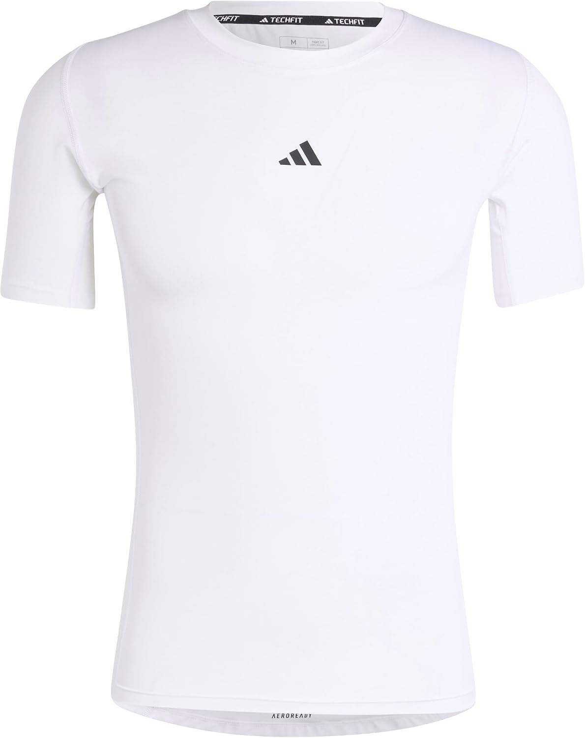 image:imageadidas Mens Techfit Compression Casual Tops Casual BlackWhite