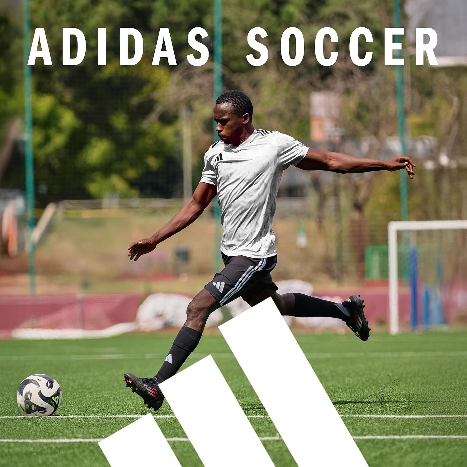 image:imageadidas Rivalry OvertheCalf Soccer Socks 2 Pairs Unisex 2Pack Cushioned Impact Zones Arch amp Ankle Support Secure Compression OverTheCalf Fit Game amp Practice ReadyWhiteBlack2