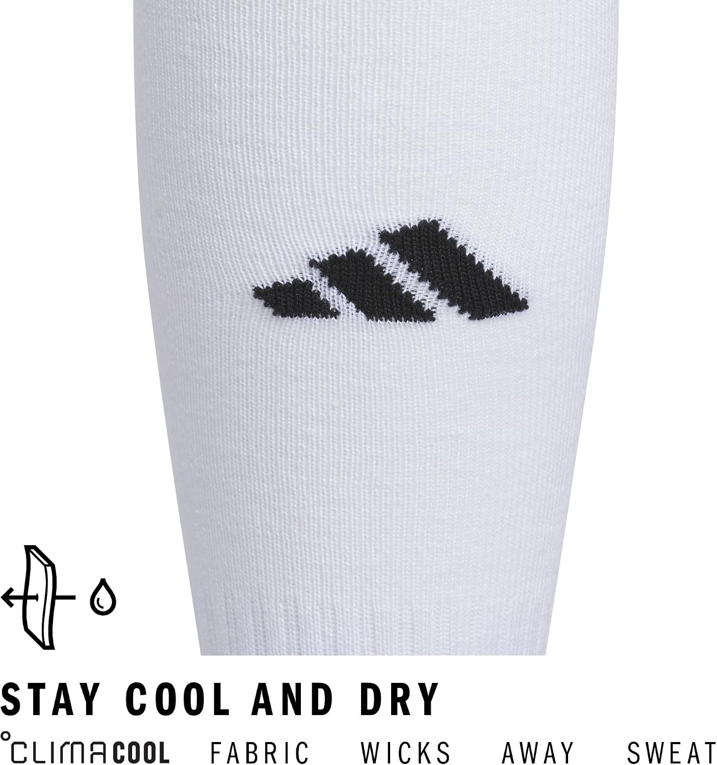 image:imageadidas Rivalry OvertheCalf Soccer Socks 2 Pairs Unisex 2Pack Cushioned Impact Zones Arch amp Ankle Support Secure Compression OverTheCalf Fit Game amp Practice ReadyWhiteBlack2