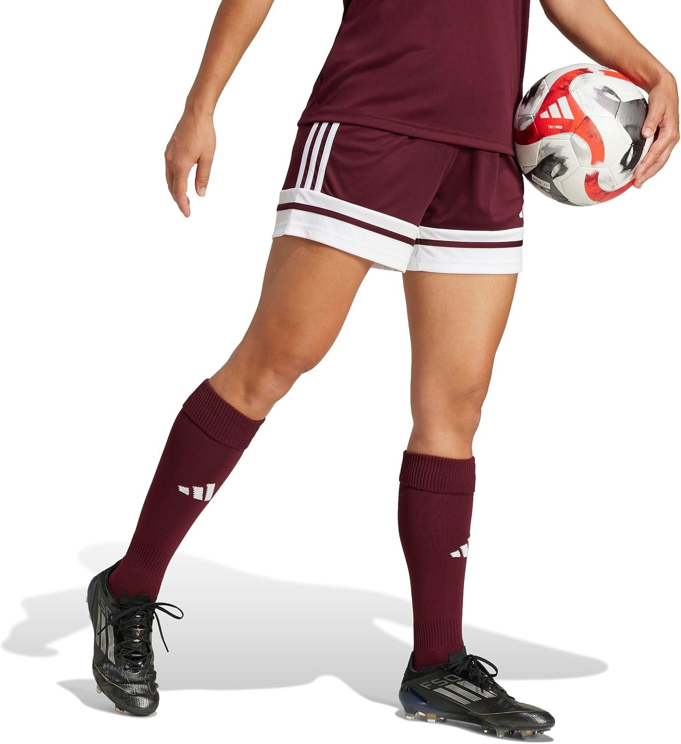 image:imageadidas Squadra 25 ShortsTeam MaroonWhite