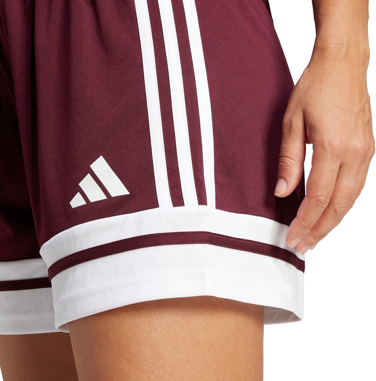 image:imageadidas Squadra 25 ShortsTeam MaroonWhite