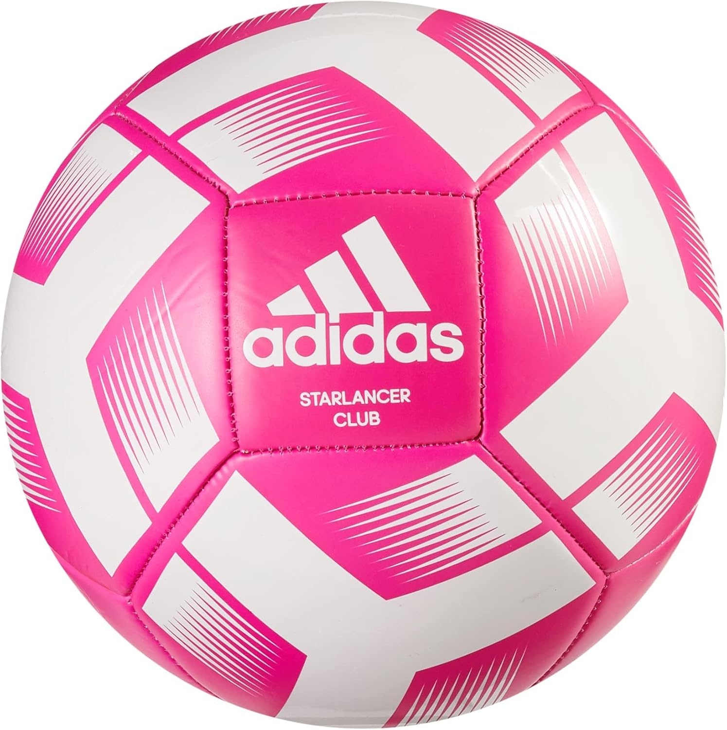 image:imageadidas Starlancer Club Soccer BallTeam Shock PinkWhite
