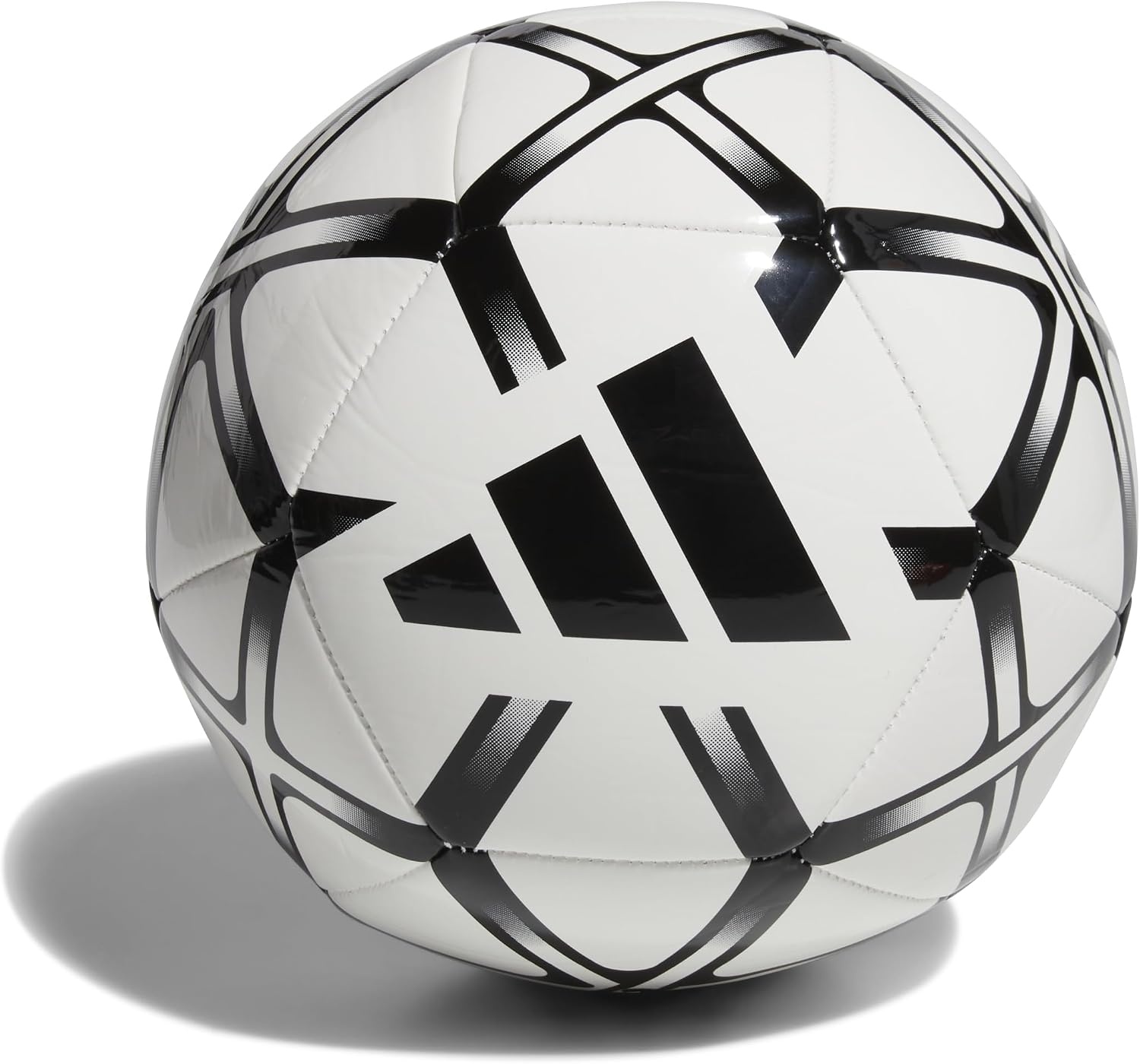 image:imageadidas Starlancer Club Soccer BallWhiteBlack